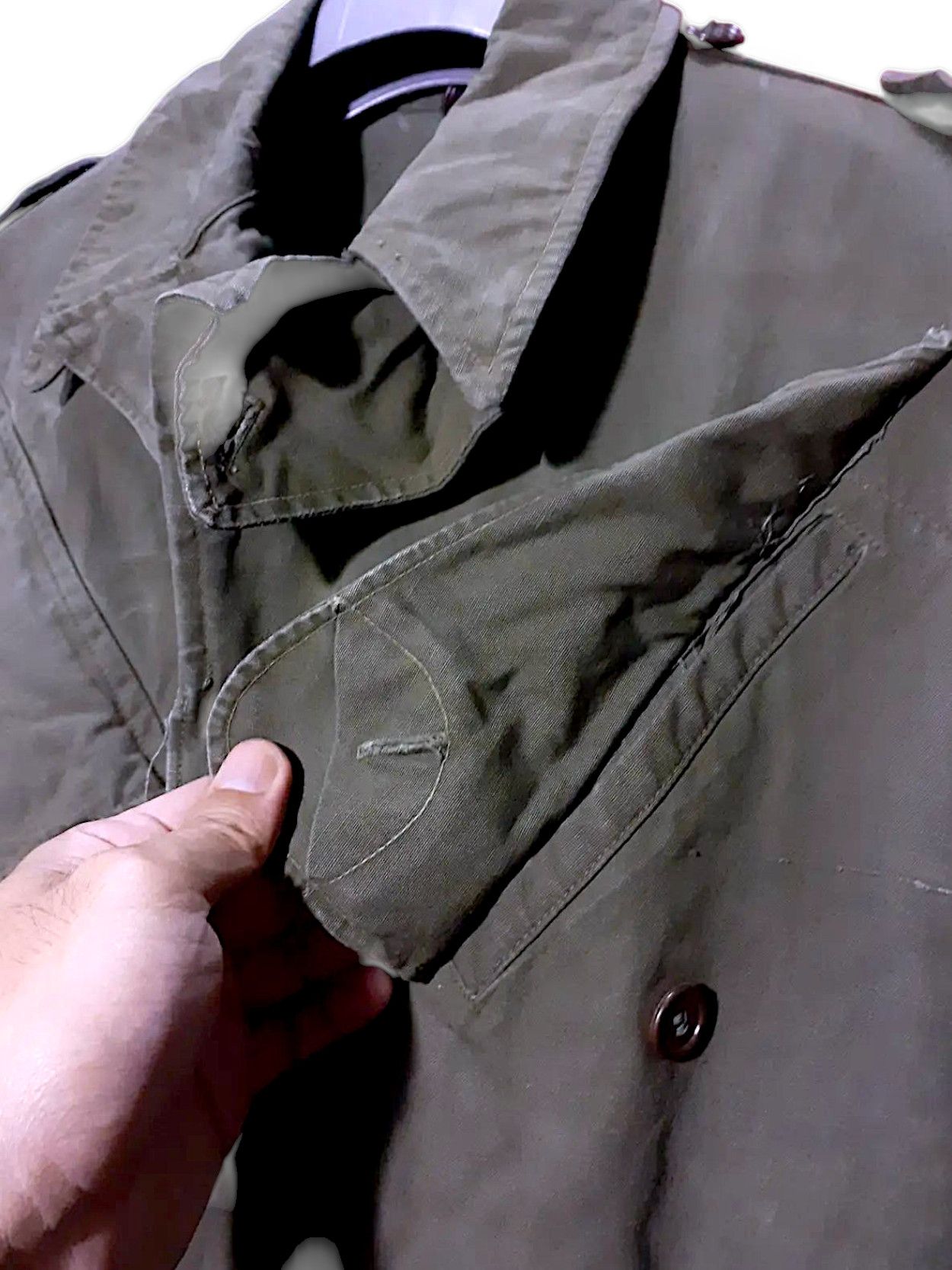 Vintage Vintage 50s Military Dutch Europe Jacket Ww2 Fashion Size US L / EU 52-54 / 3 - 5 Thumbnail