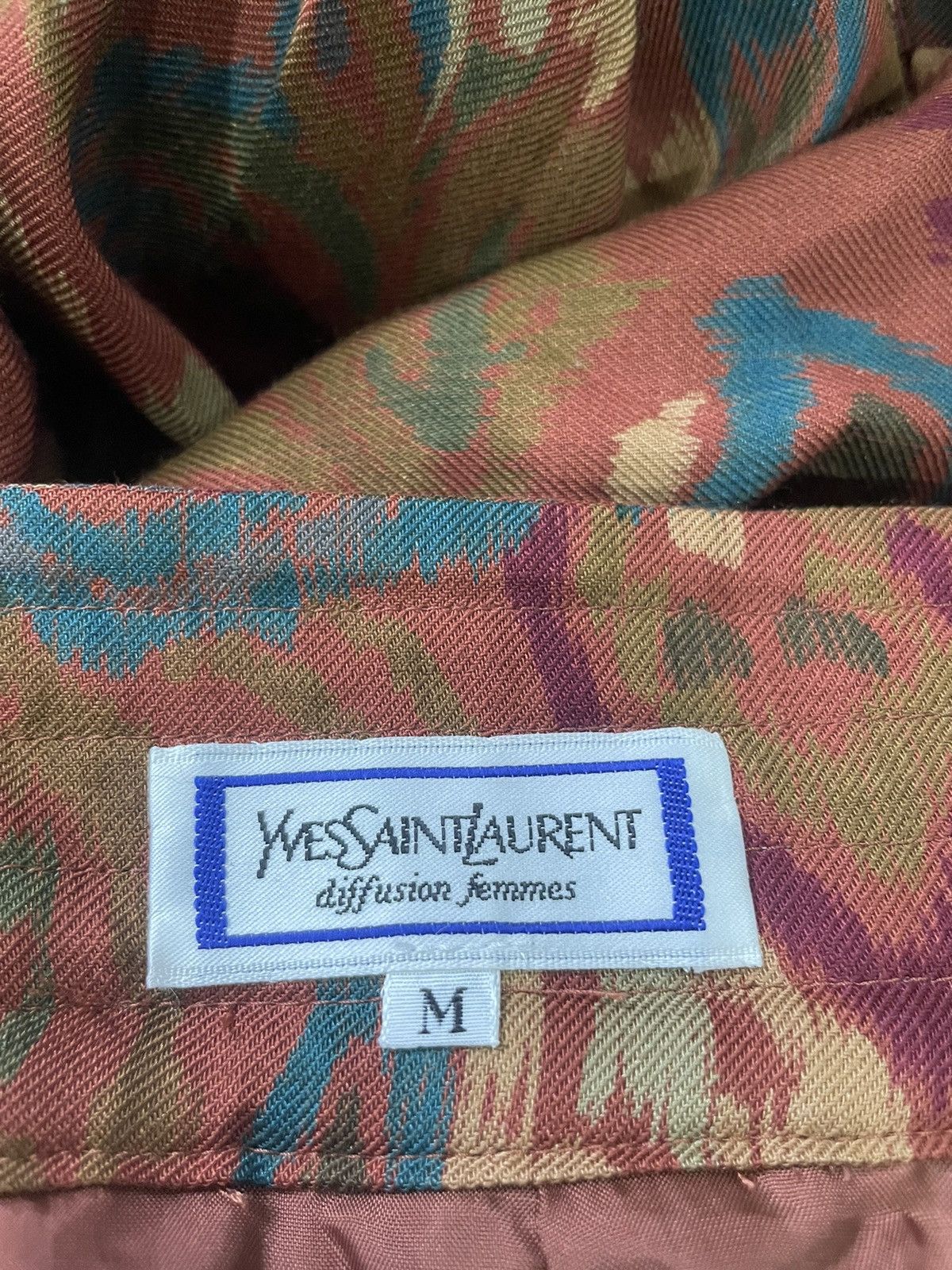 Yves Saint Laurent Yves Saint Laurent Vintage 80s Maxi Skirt Size 27" / US 4 / IT 40 - 3 Thumbnail