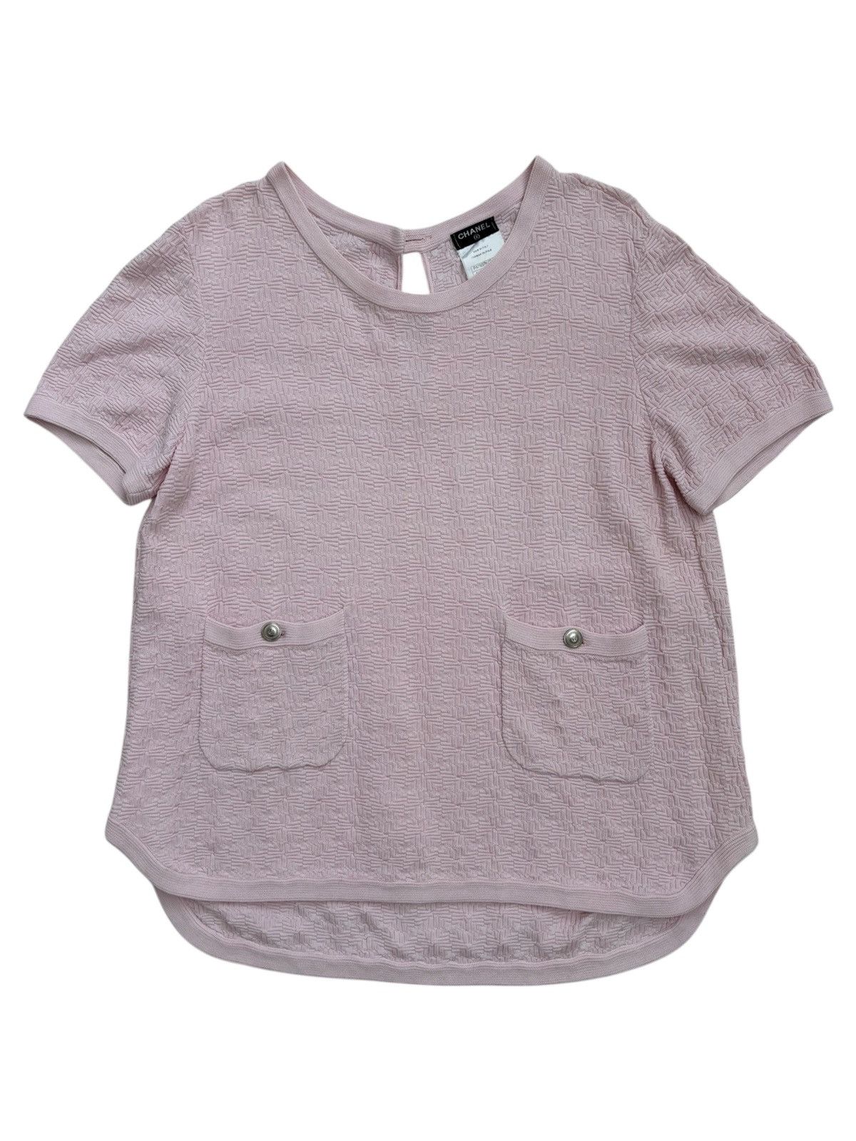 Light Pink Knit Top