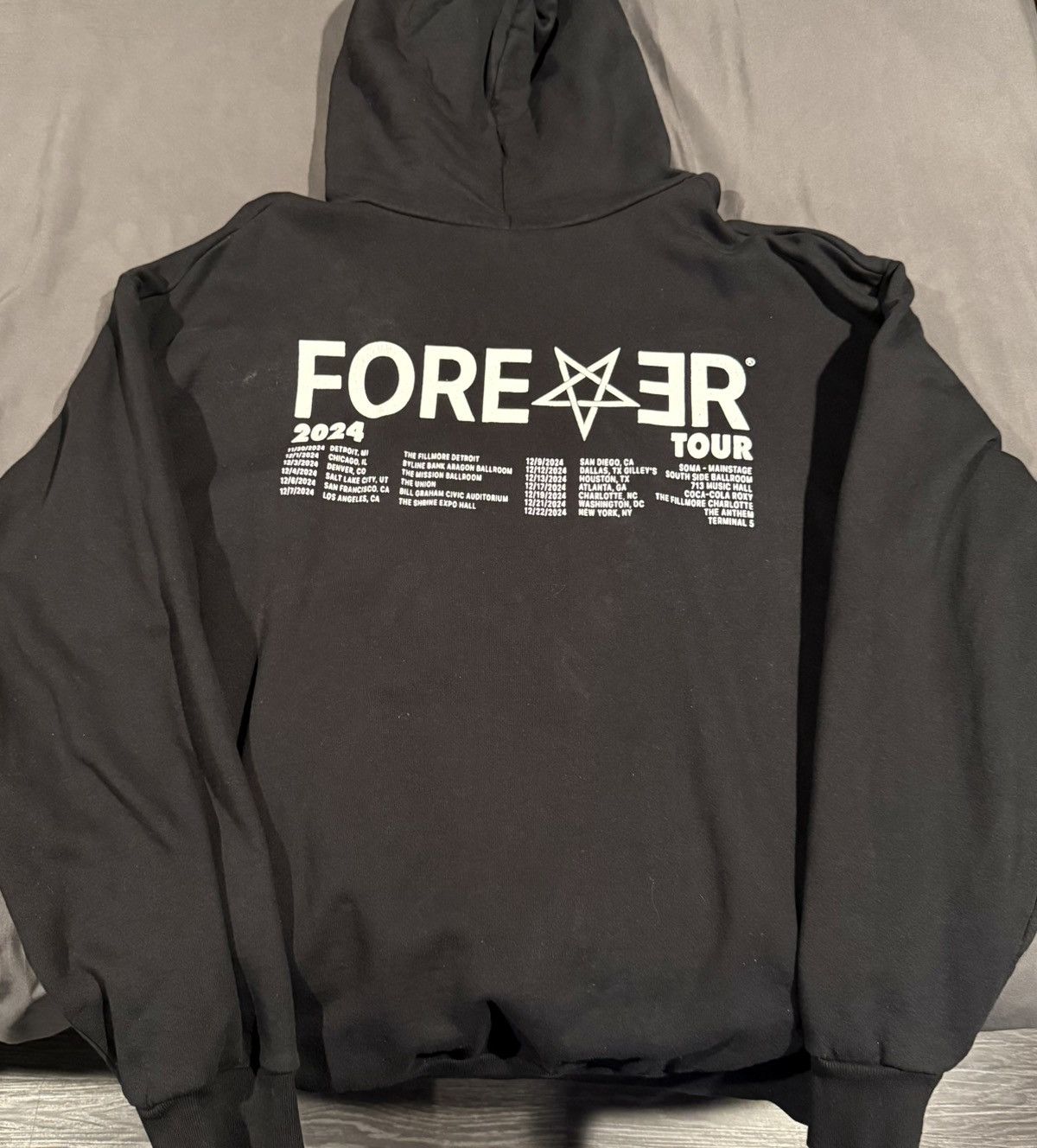 Destroy Lonely Destroy Lonely - Love Lasts Forever Tour Hoodie Size US XXL / EU 58 / 5 - 2 Thumbnail