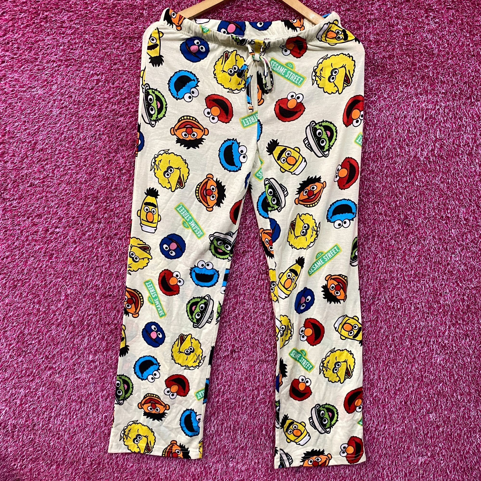 Other Sesame Street Character-Print Lounge Pajama Pants Small Size 28" / US 6 / IT 42 - 3 Thumbnail