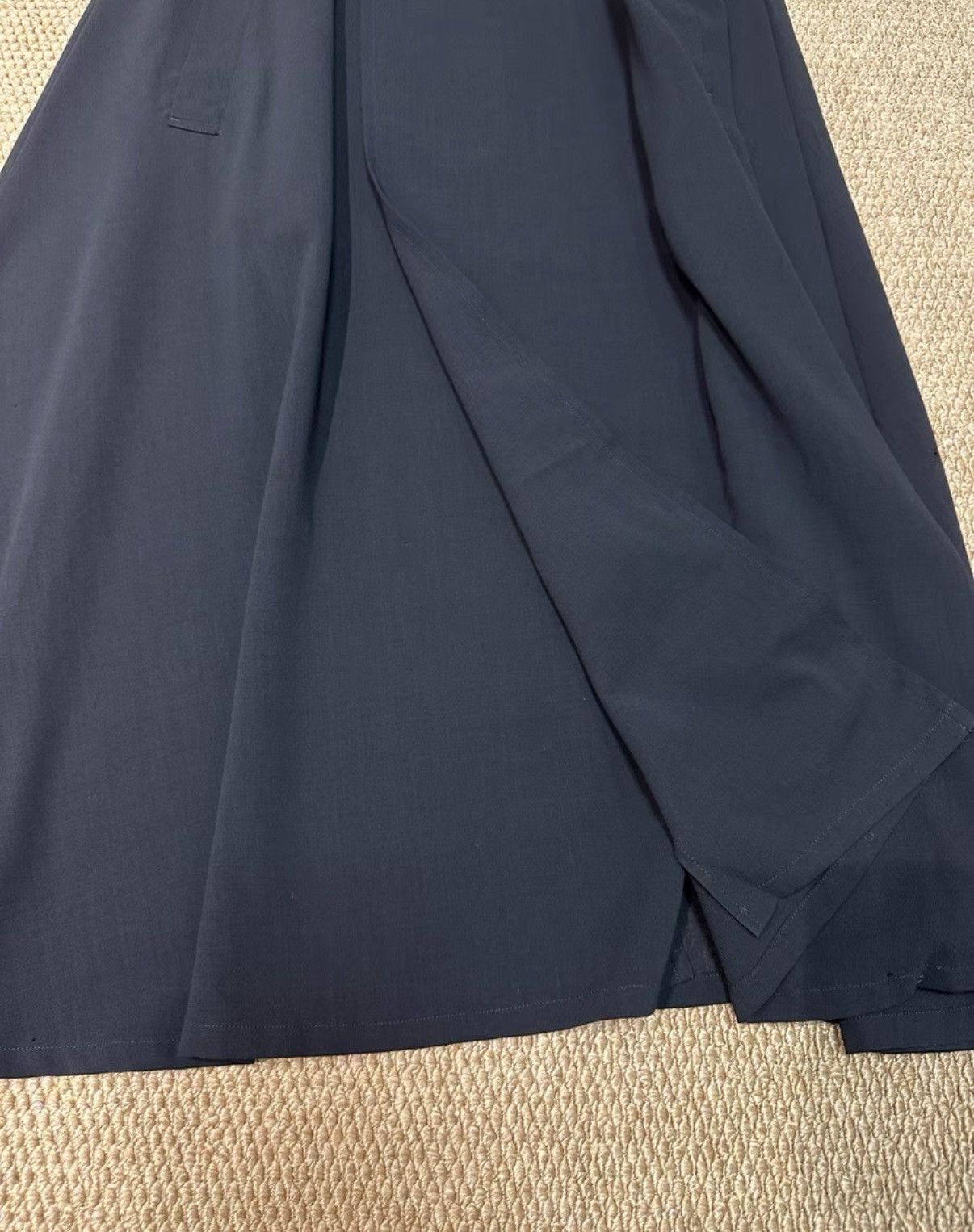 Yohji Yamamoto Yohji Yamamoto Y's Navy Sleeveless Wool Cape Coat K23 Size US S / EU 44-46 / 1 - 4 Thumbnail