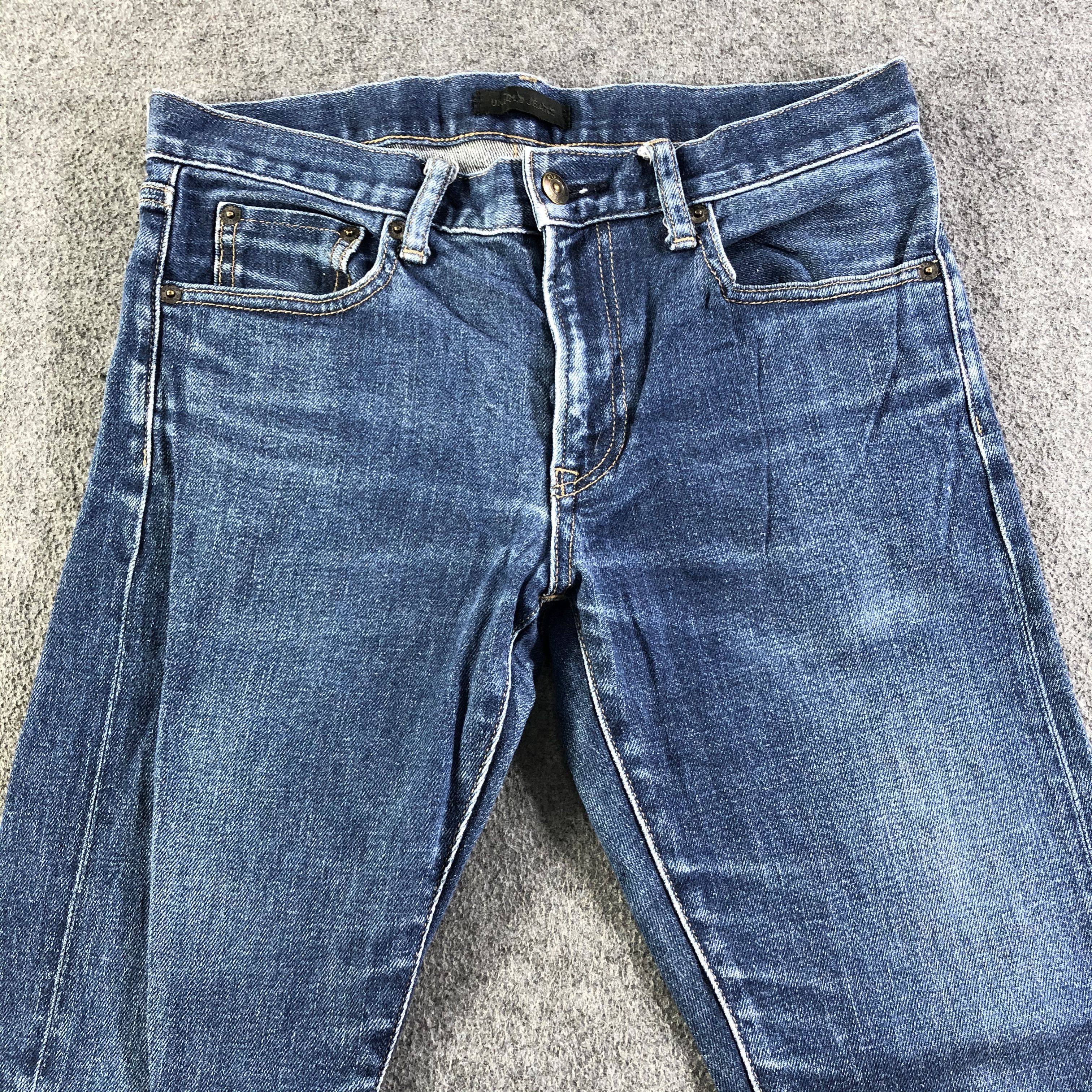 Uniqlo Blue Wash Uniqlo Selvedge Jeans-J2970 Size US 31 - 3 Thumbnail
