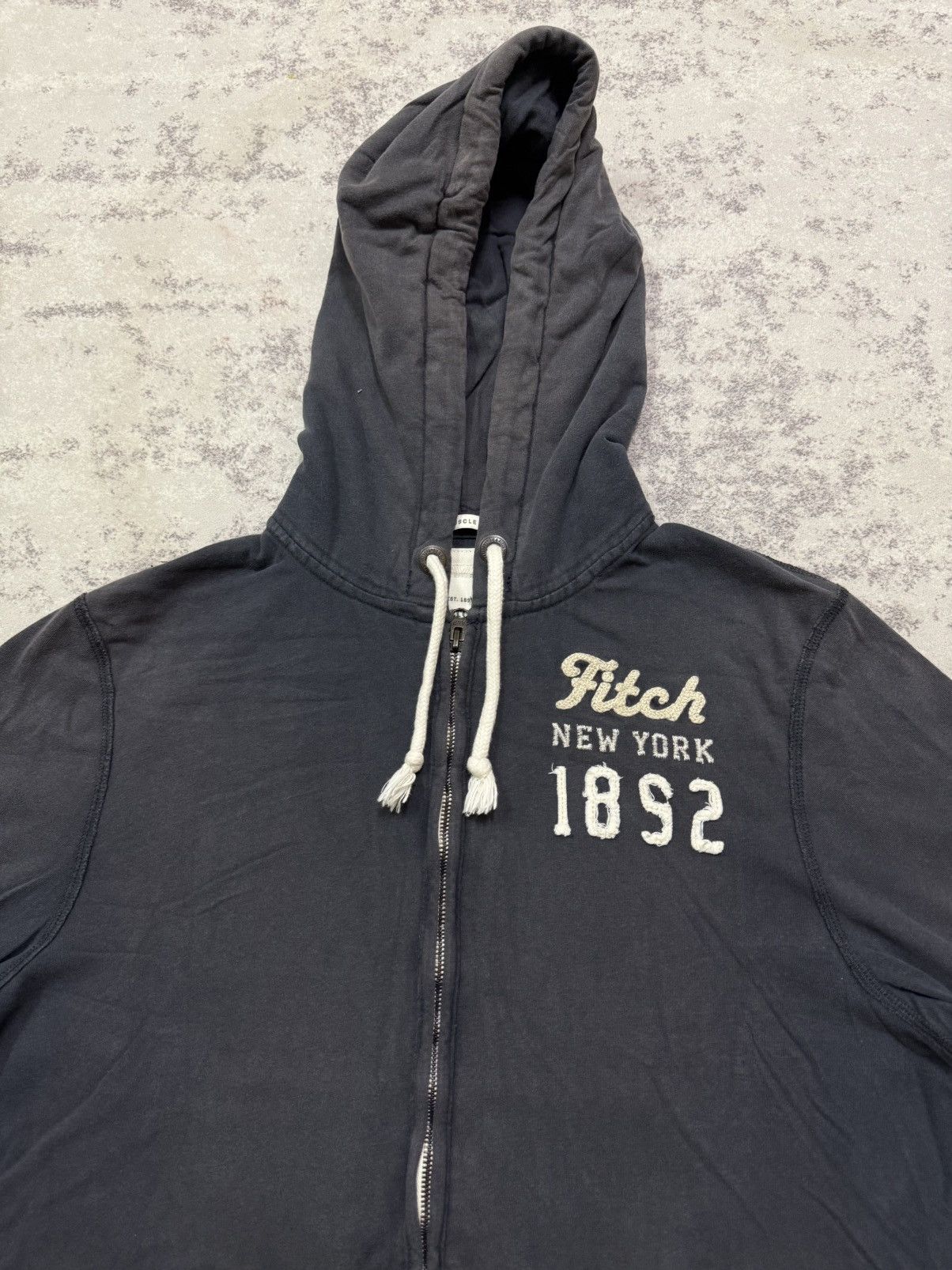 Abercrombie & Fitch Vintage Abercrombie&Fitch Zip Up Swester Hoodie Size US M / EU 48-50 / 2 - 6 Thumbnail
