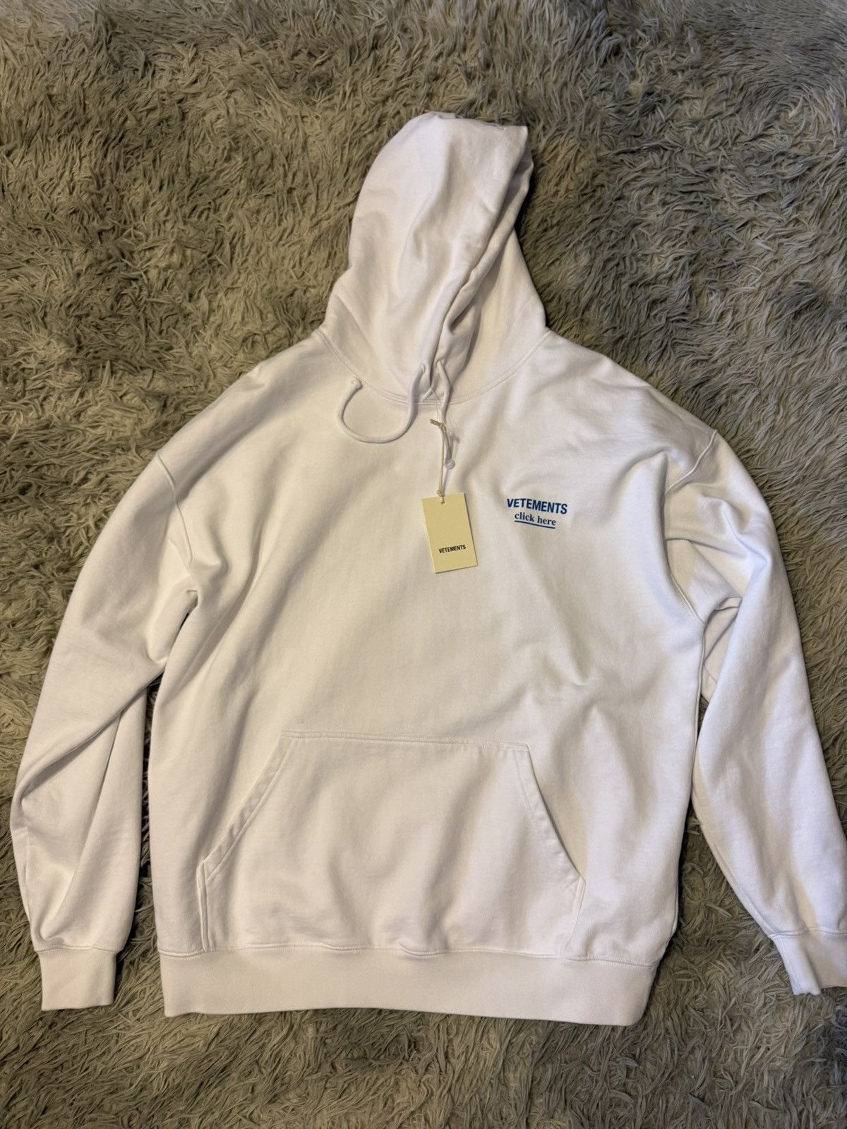 Vetements click here hoodie Size US XS / EU 42 / 0 - 1 Thumbnail