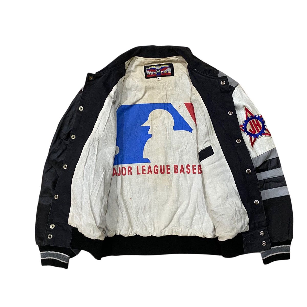 Jeff Hamilton Vtg Jeff Hamilton Chicago White Sox Varsity Leather Jacket Size US S / EU 44-46 / 1 - 7 Thumbnail