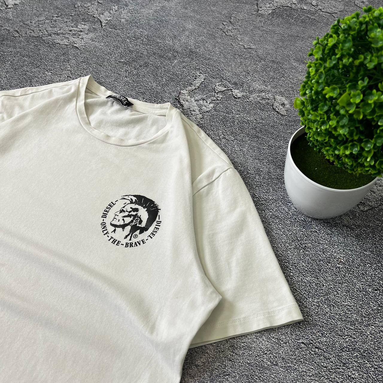 Diesel × Vintage Vintage White T-Shirt Diesel mini logo Y2K Size US M / EU 48-50 / 2 - 8 Thumbnail