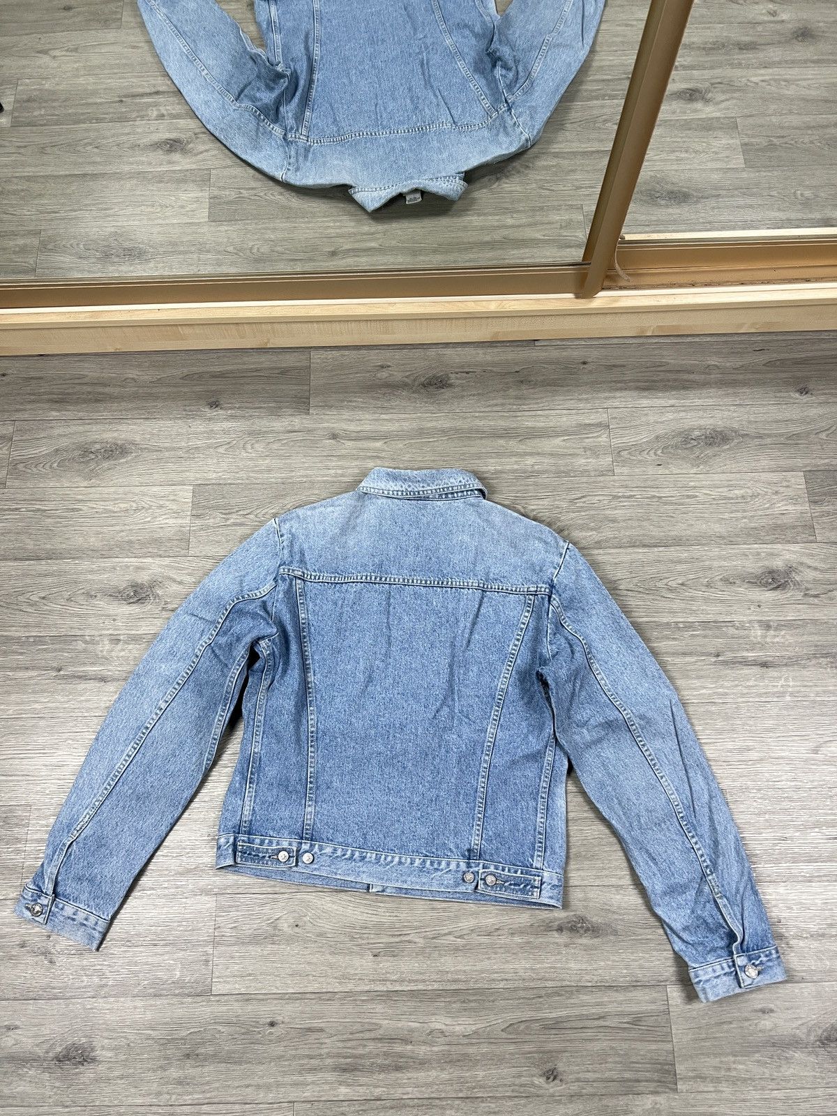 Versace Jeans Couture Versace Jeans Couture Blue Denim Button Front Jacket L Size US L / EU 52-54 / 3 - 8 Thumbnail