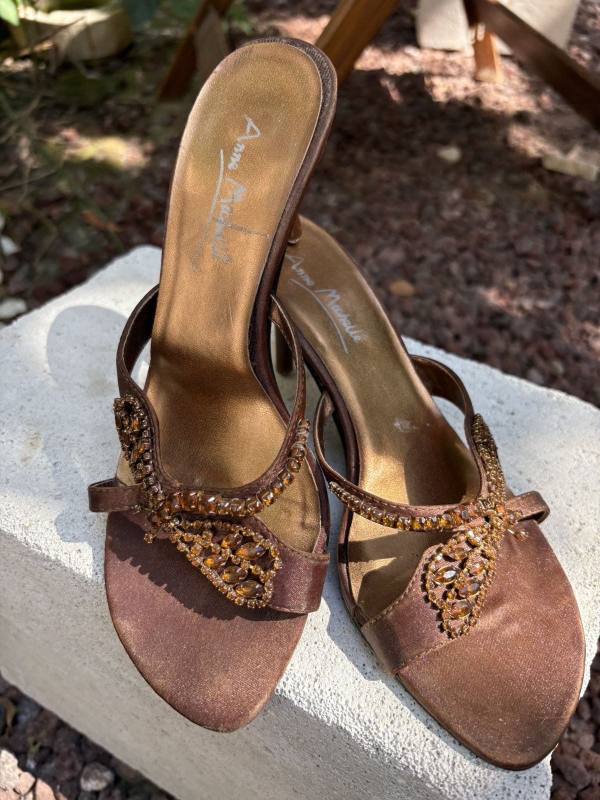 Vintage Anne Michelle mules Size US 6.5 / IT 36.5 - 9 Thumbnail