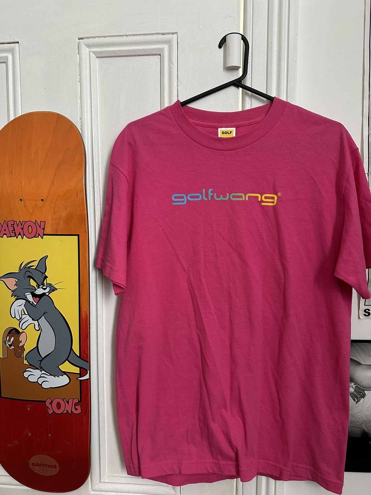 Golf Wang × Golf le Fleur Golf Wang Pink Logo Tee Size US M / EU 48-50 / 2 - 1 Thumbnail