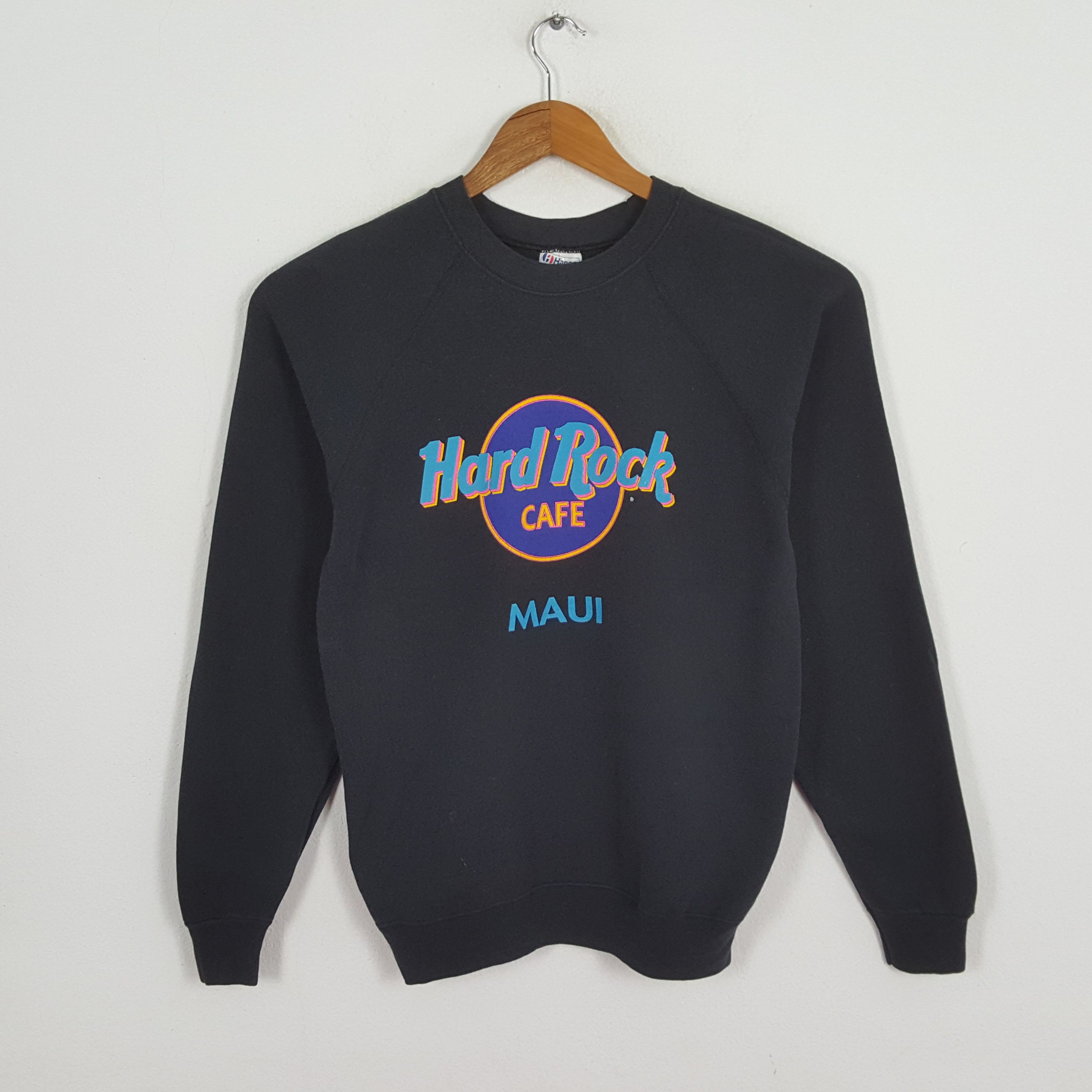Hard Rock Cafe × Vintage Vintage 90's HARD ROCK CAFE MAUI Promotion Sweatshirts Size US S / EU 44-46 / 1 - 1 Thumbnail