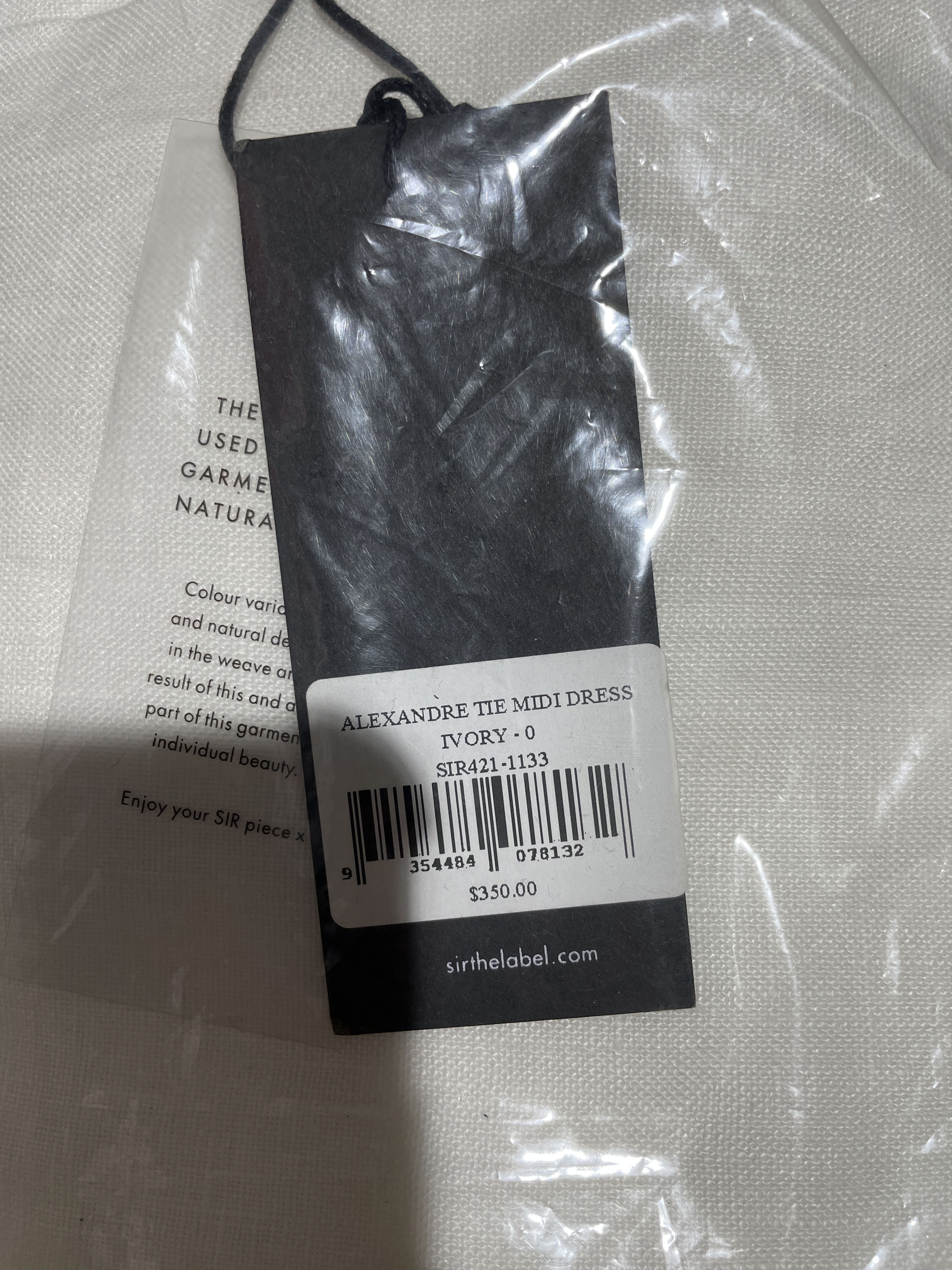 SIR. Alexandre Tie Midi Dress Size XS / US 0-2 / IT 36-38 - 8 Thumbnail