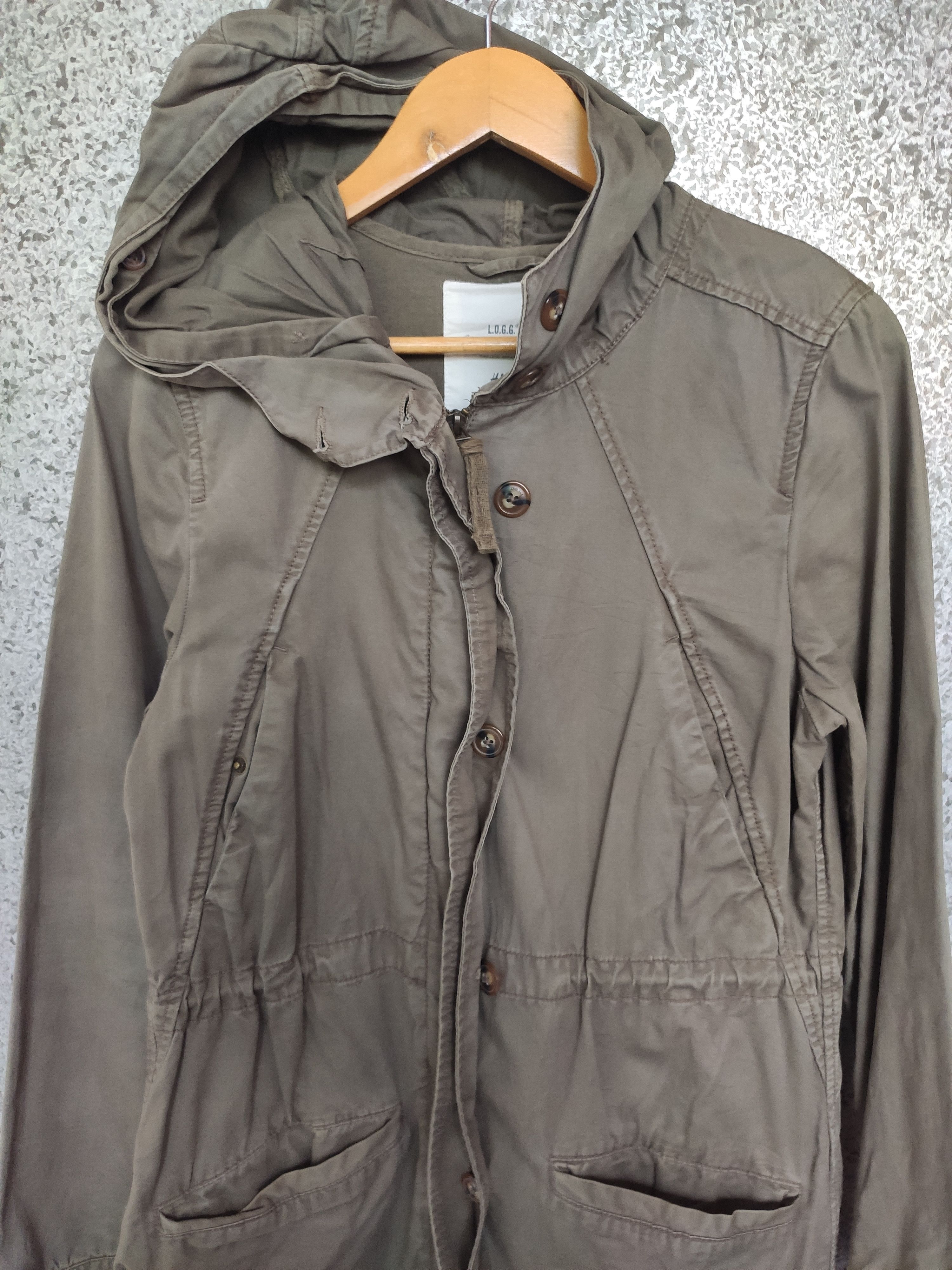 H&M LOGG X H&M parkas army Size US M / EU 48-50 / 2 - 6 Thumbnail