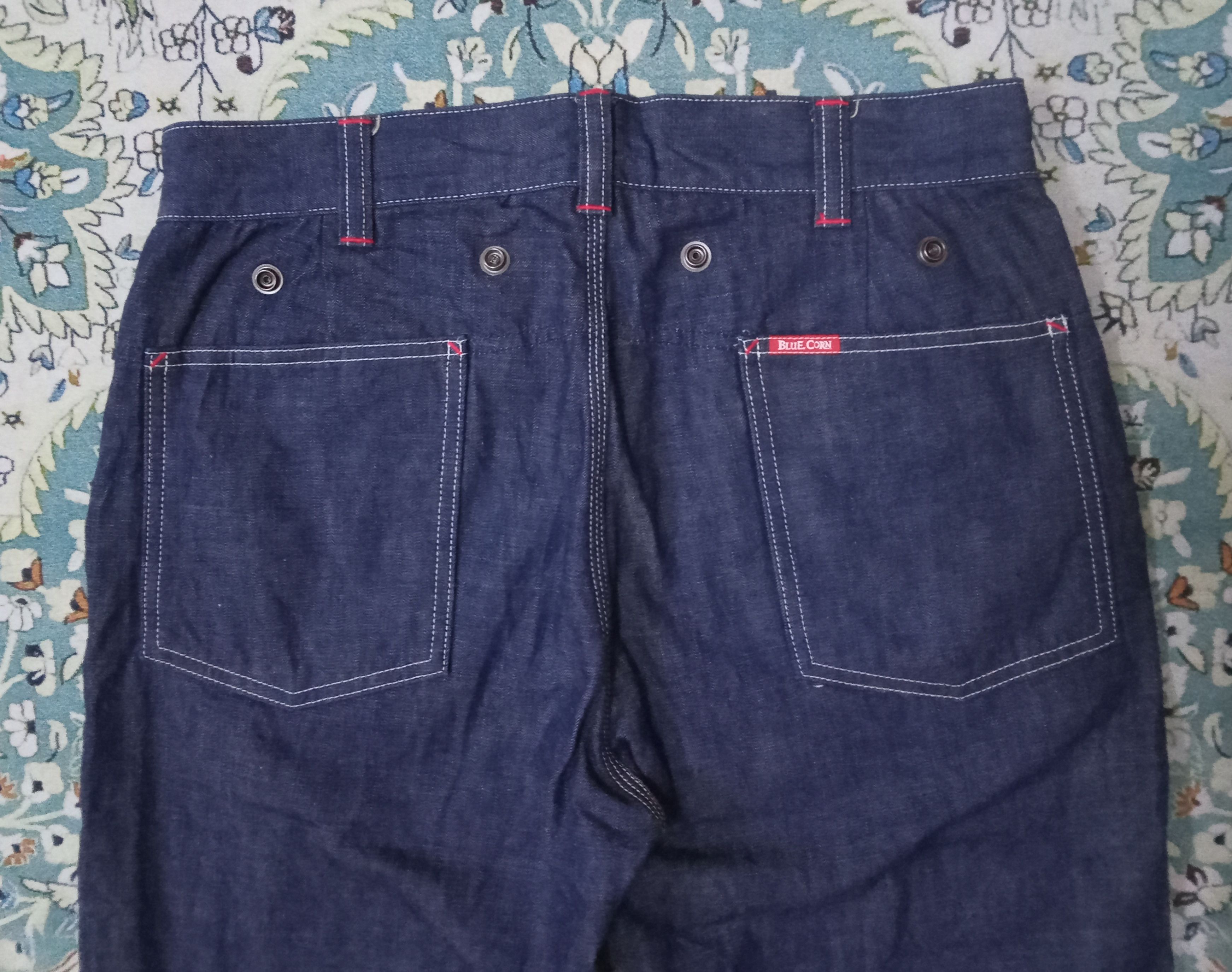 Japanese Brand Blue Corn Rare Design Denim Pants Size US 32 / EU 48 - 12 Thumbnail