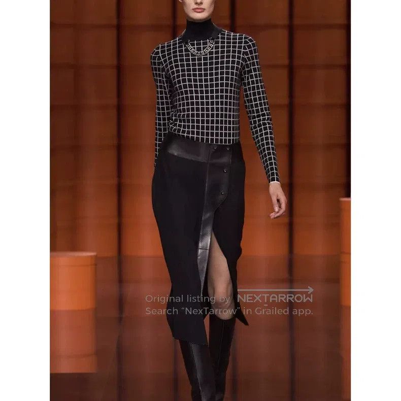 Hermes Hermes Knitted Sweater, Black, Women's Size XS / US 0-2 / IT 36-38 - 1 Thumbnail