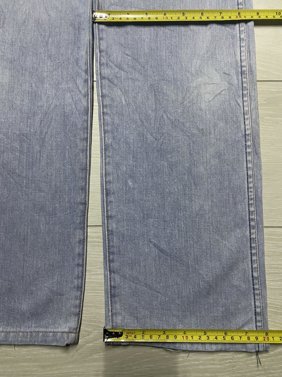 Gant × Wrangler True Vintage Wrangler Japan Light Wash Loose Jeans Size US 28 / EU 44 - 14 Thumbnail
