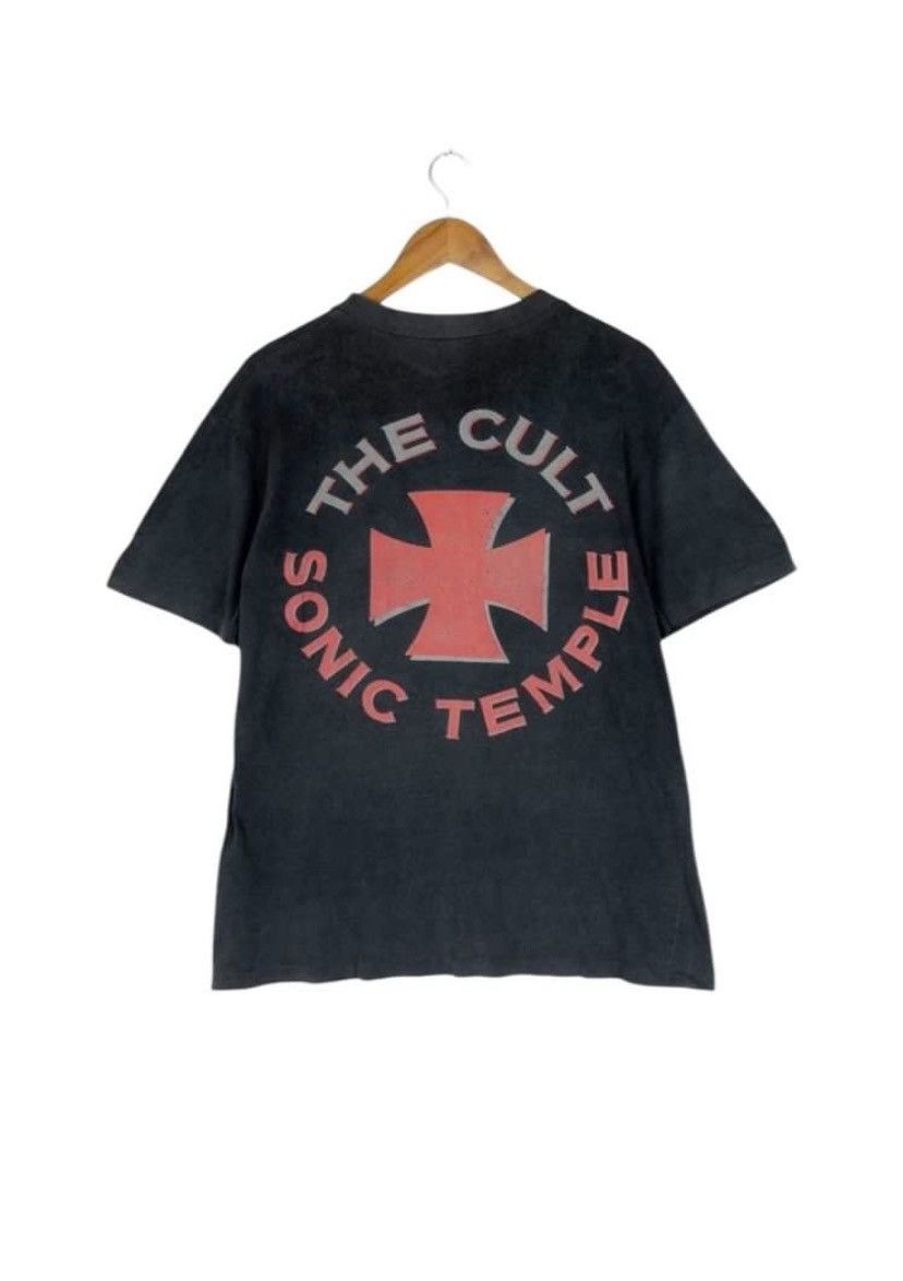 Band Tees × Vintage Vintage 80s The Cult Sonic Temple/ Glam Rock /faded /Size M Size US M / EU 48-50 / 2 - 2 Thumbnail