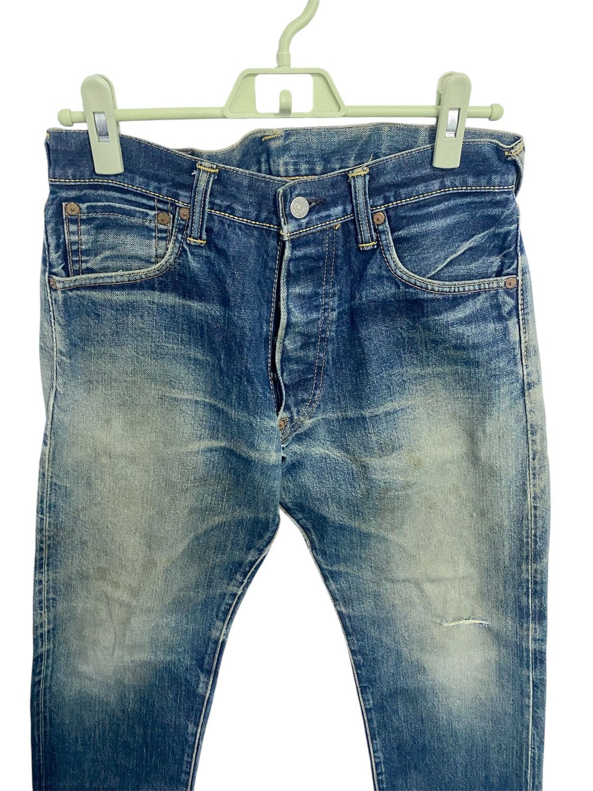 Evisu Vintage Evisu Selvedge Denim Lot 2000 No 2 Size US 31 - 5 Thumbnail