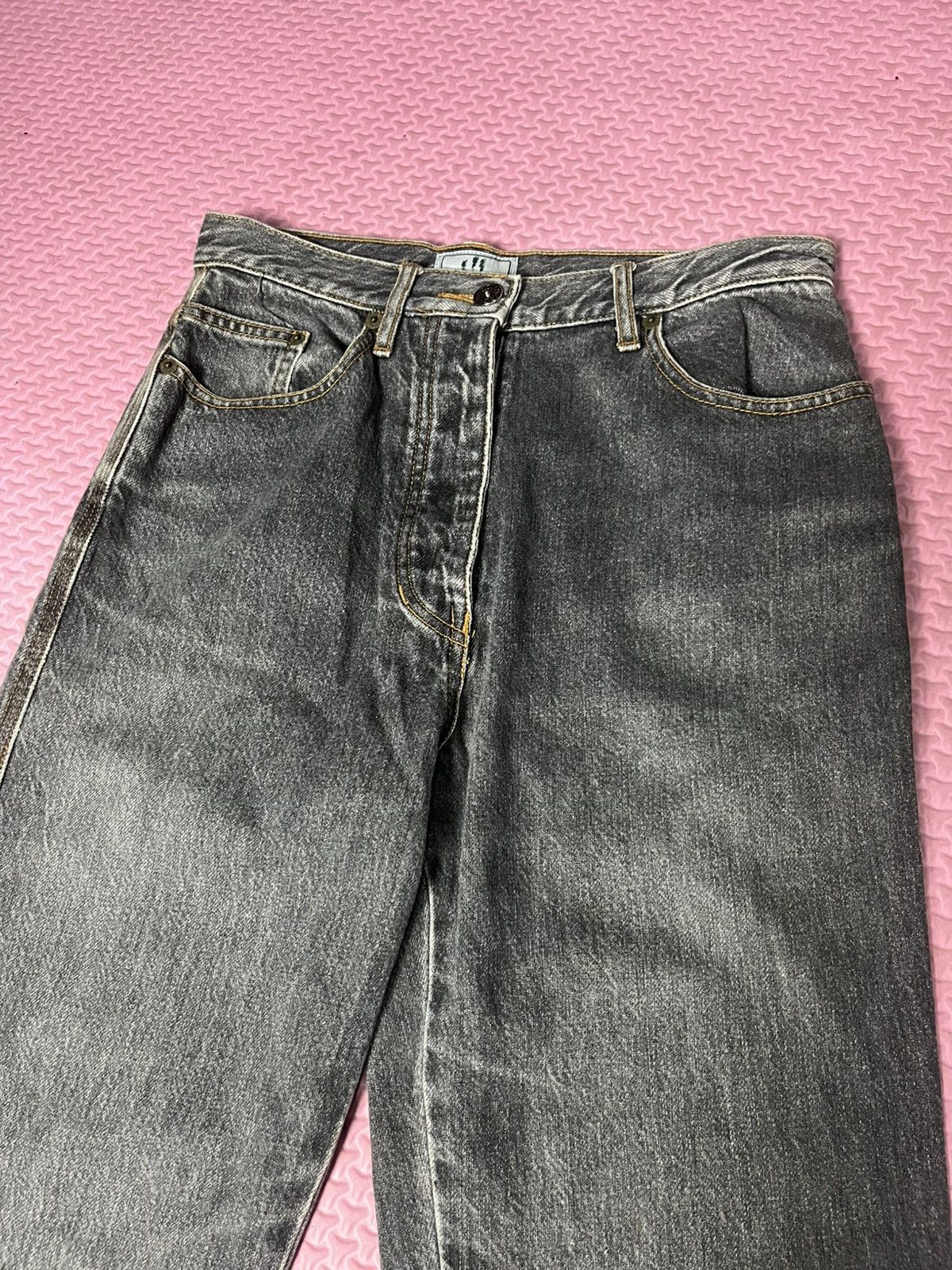 Jean Paul Gaultier 90s Jeans Paul Gaultier Denim high waist pant Size US 28 / EU 44 - 2 Thumbnail