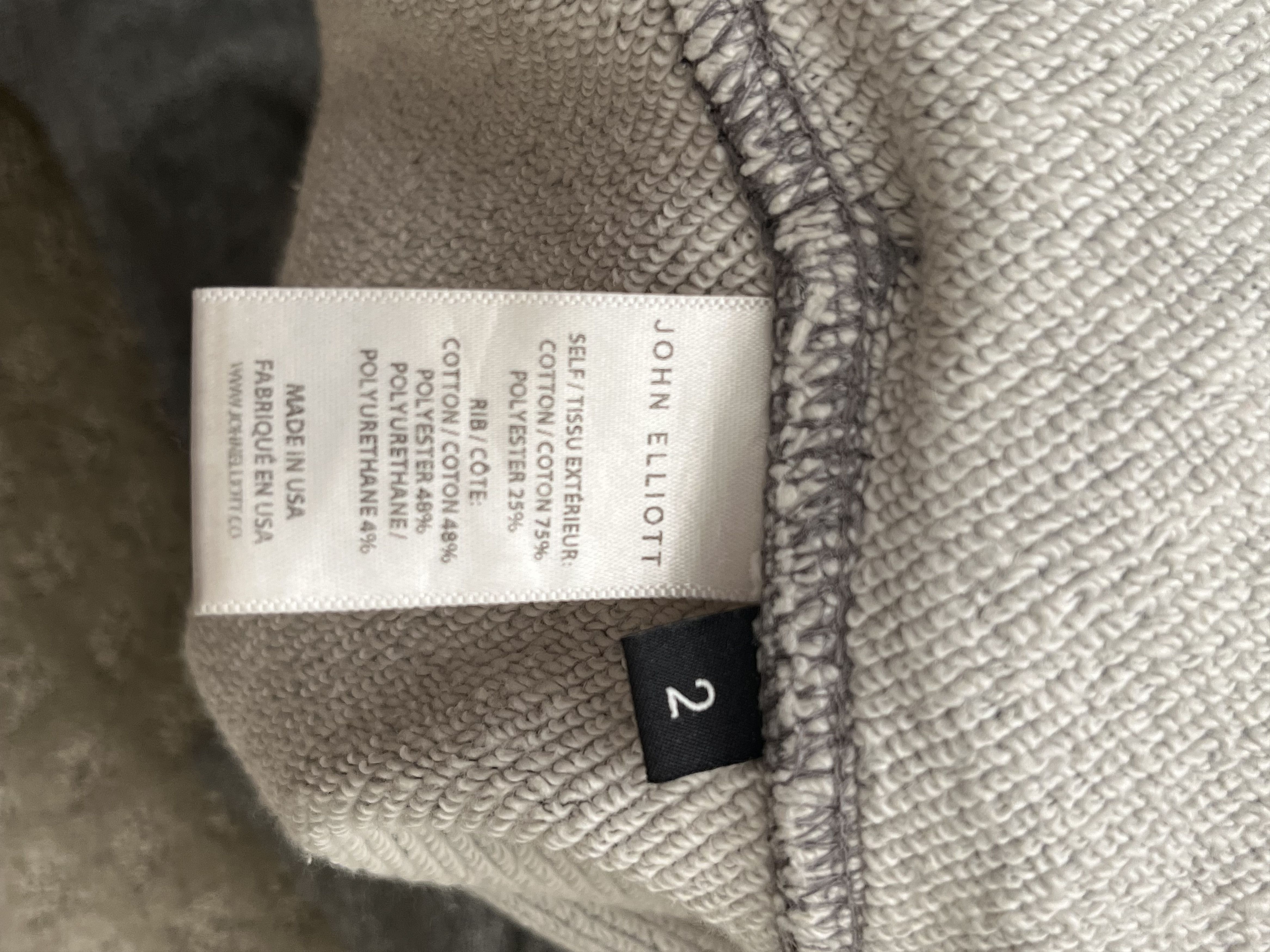 John Elliott John Elliot Grey Sweatpants Size 2 Medium Size US 32 / EU 48 - 5 Thumbnail