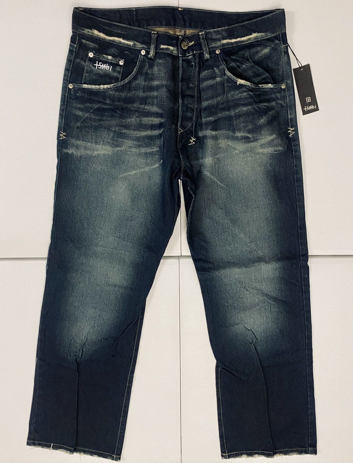 Ksubi VTG Tsubi Ksubi Rat Catcher Australia Deadstock Jean Y2K NWT Size US 38 / EU 54 - 1 Thumbnail