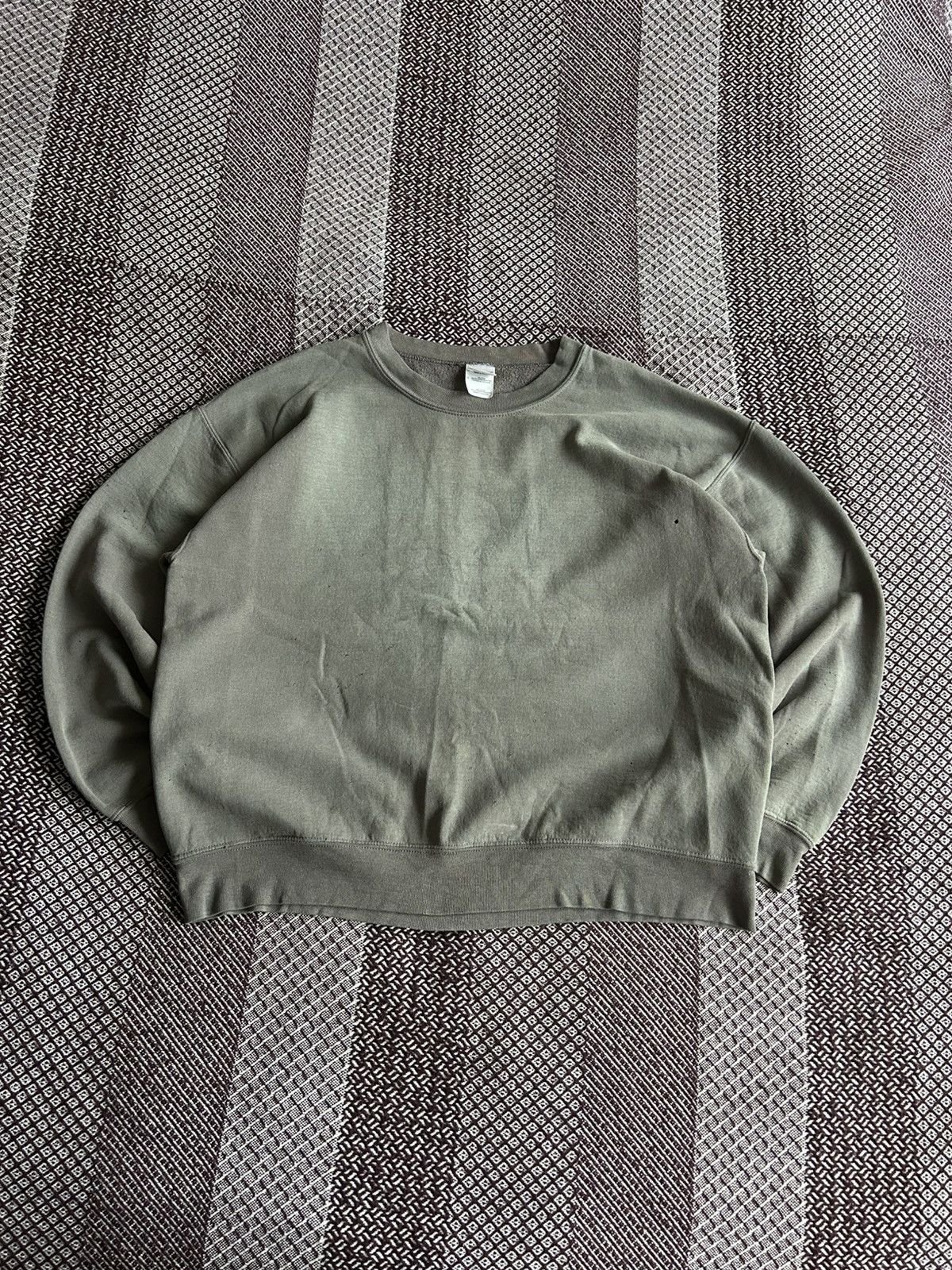 Vintage Vintage Thrashed Gildan Baggy Faded Sweatshirt Streetwear Size US L / EU 52-54 / 3 - 1 Thumbnail