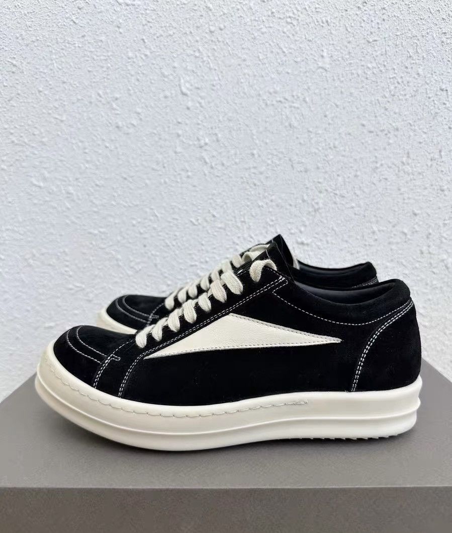 Rick Owens Rick Owens 24SS women's velvet suede Vans-inspired shoes Size US 7 / IT 37 - 5 Thumbnail
