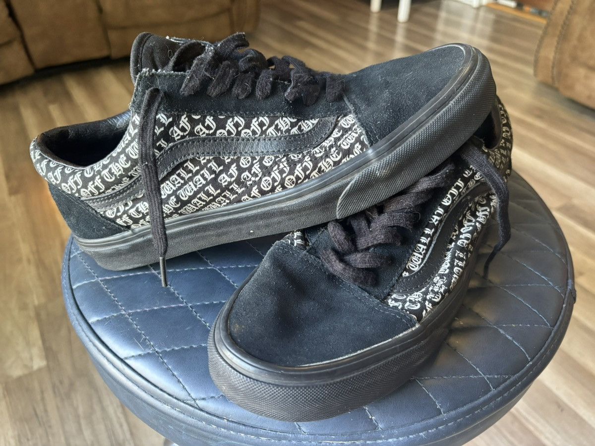 Vans Rare Vans Off The Wall Black Sneakers Size US 9 / EU 42 - 3 Thumbnail