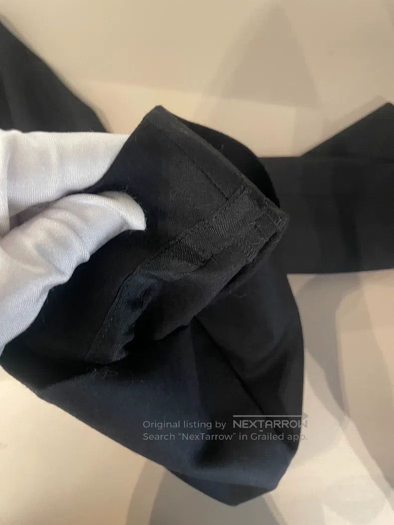 Brunello Cucinelli Brunello Cucinelli Black Wool Trousers Size 28" / US 6 / IT 42 - 8 Thumbnail