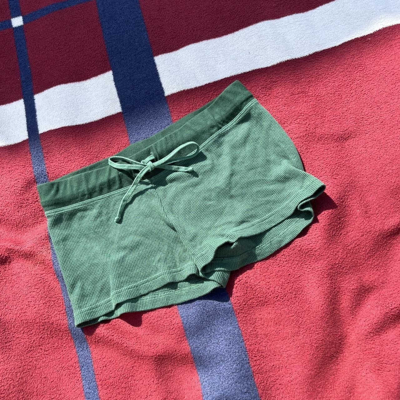 Hard Tail Hard Tail Forever Thermal Play Shorts drawstring green Size 32" / US 10 / IT 46 - 2 Thumbnail
