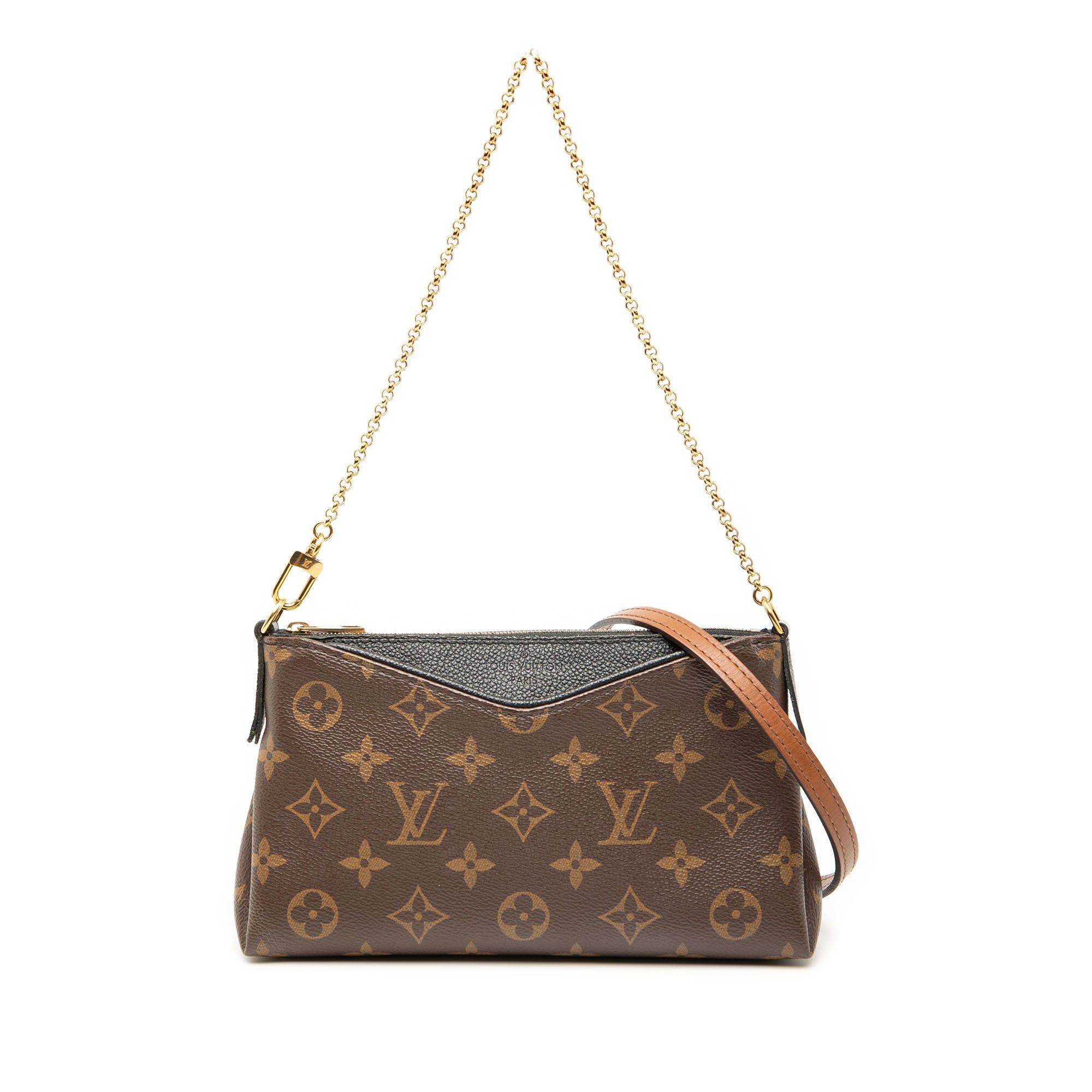 Monogram Pallas Clutch