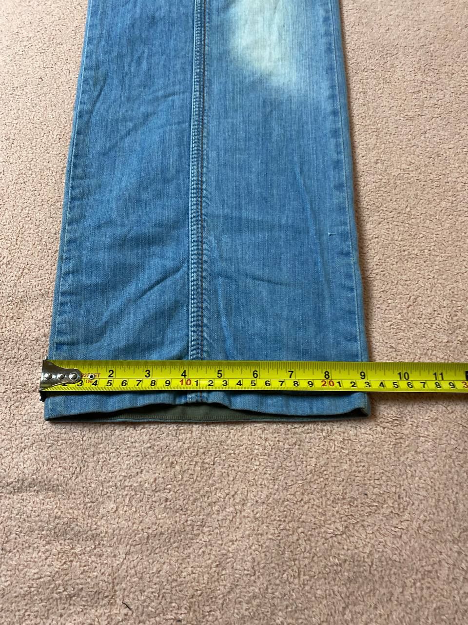 Vintage Archive Washed Distressed Baggy Denim y2k Size US 33 - 5 Thumbnail