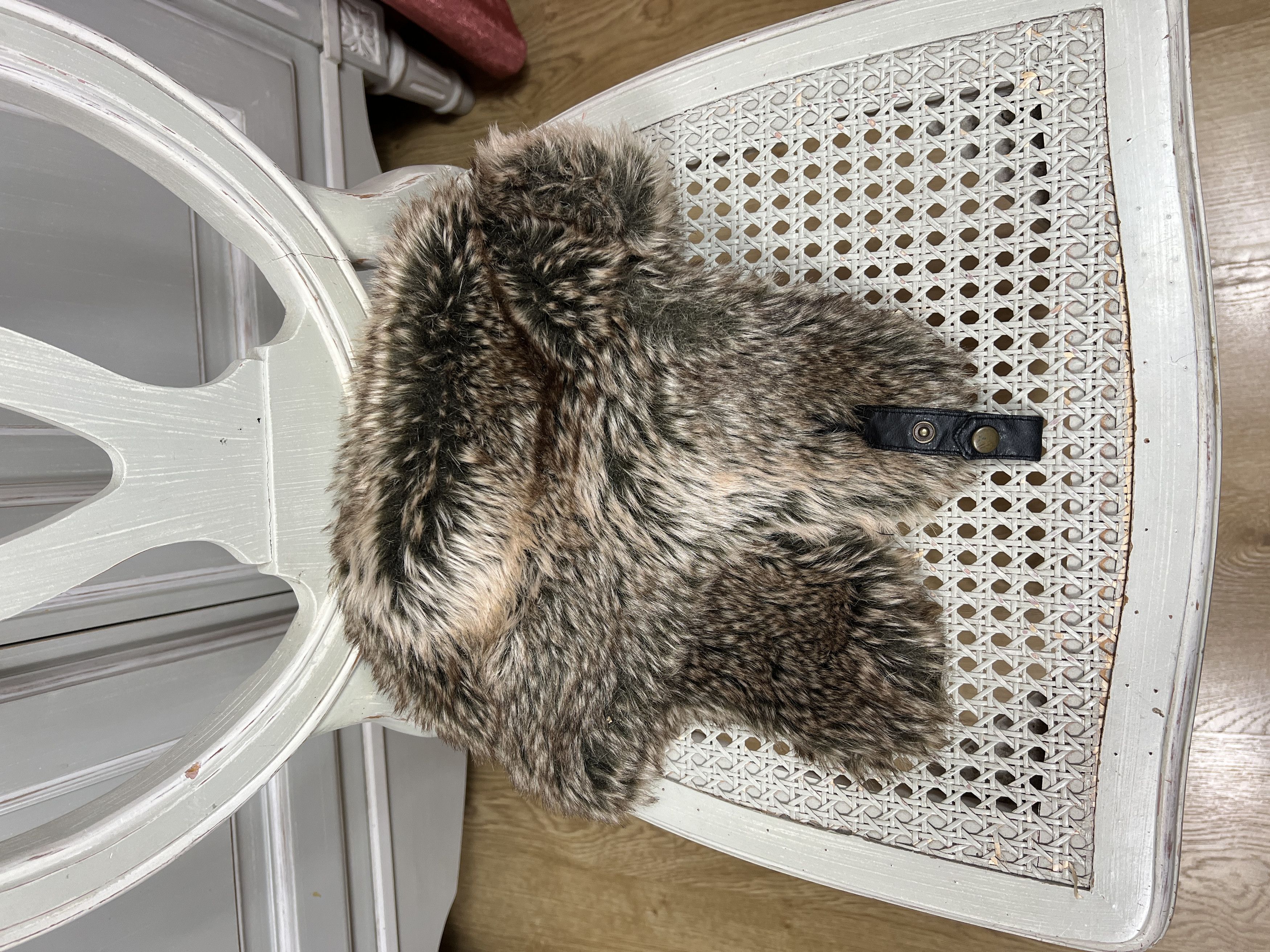 Japanese Brand × Vintage Y2K FAUX FUR USHANKA VINTAGE FUZZY WARM TRAPPER HAT Size ONE SIZE - 2 Thumbnail