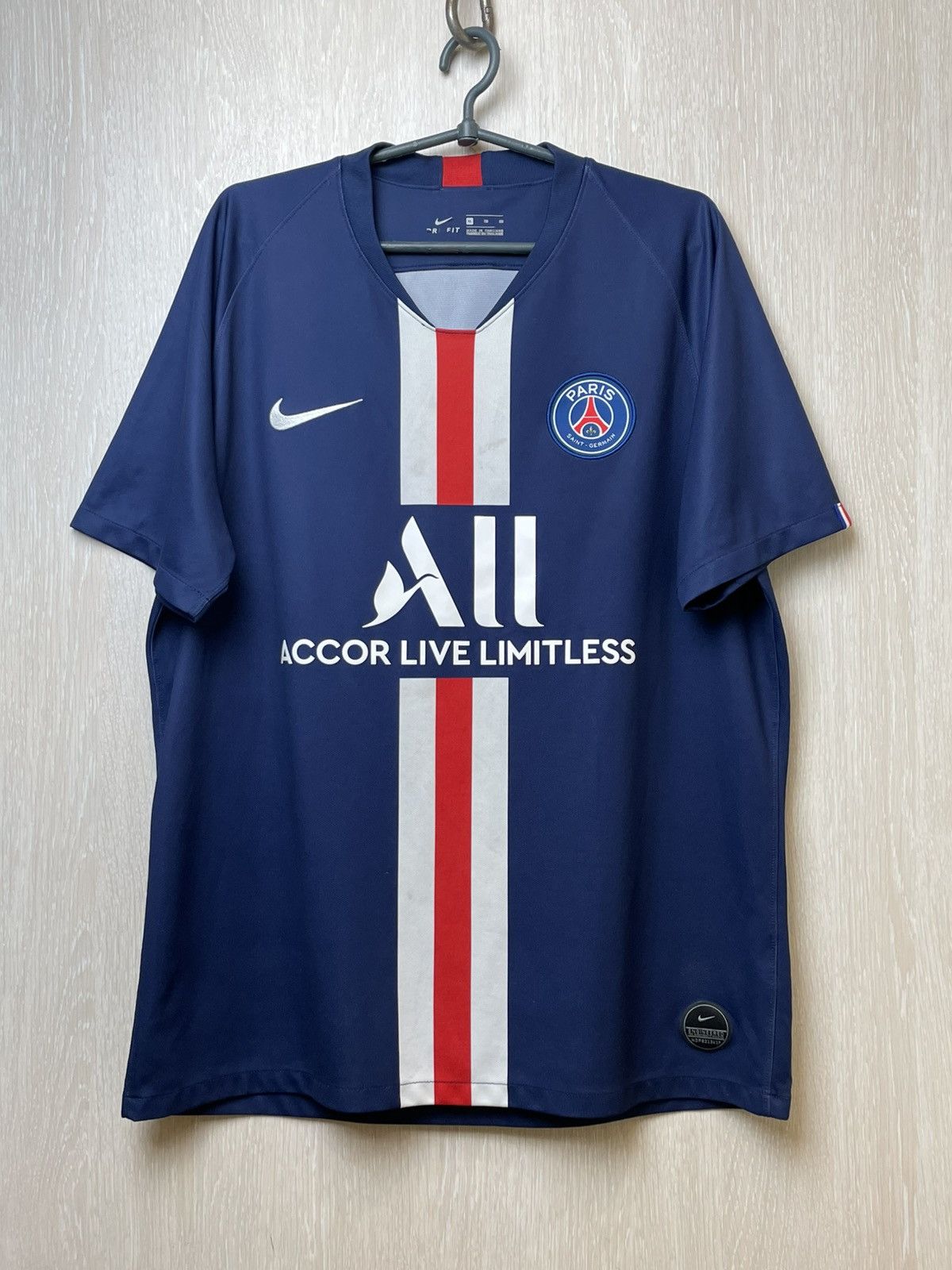 Nike Fc PSG 2019/2020 Home Jersey Nike Shirt Size XL Size US XL / EU 56 / 4 - 1 Thumbnail