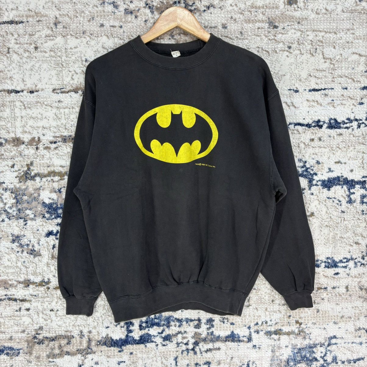 Vintage 80s Batman by Dc Comic Crew neck sweatshirt