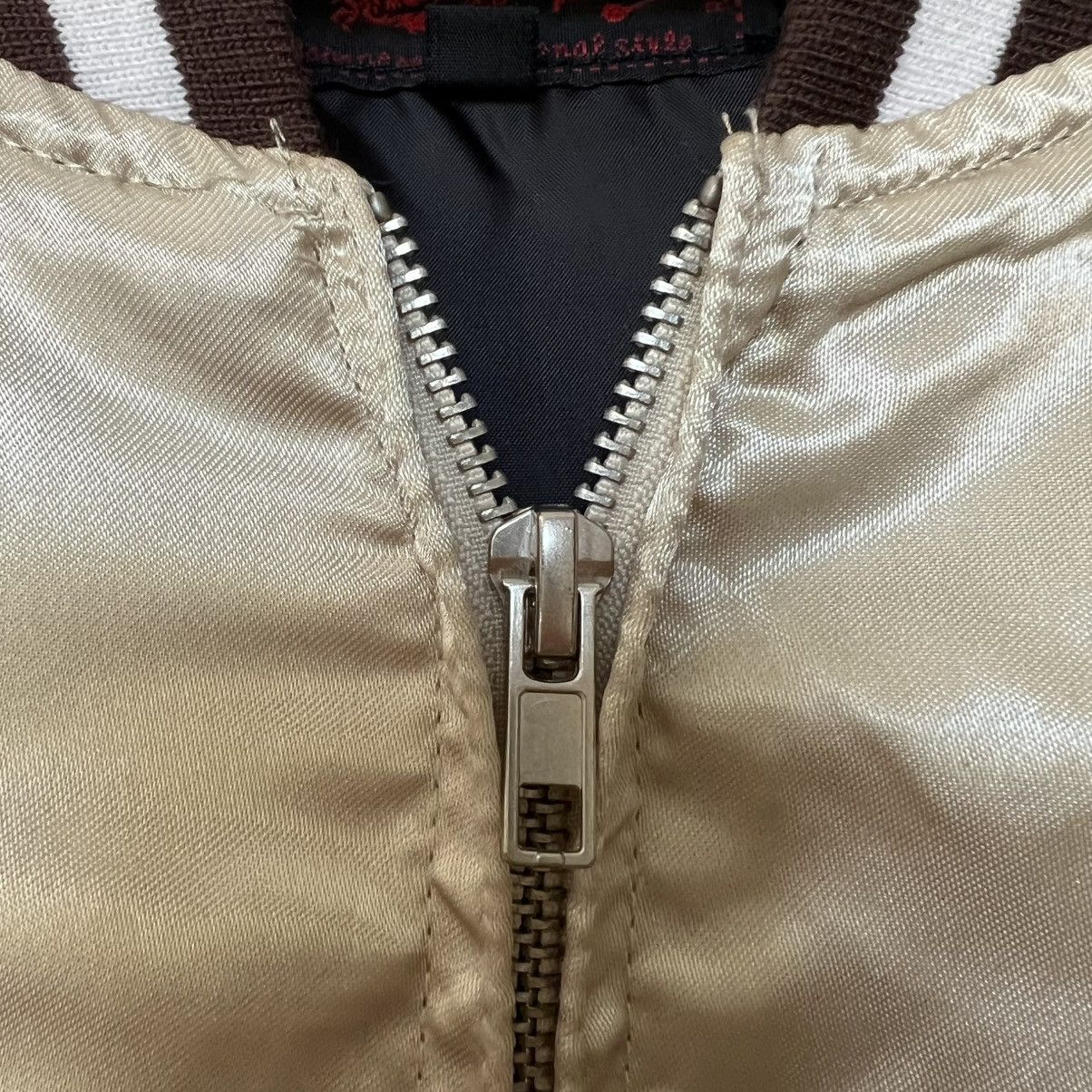 Other Vintage Japanese Sukajan Zip Up Bomber Jacket Size US XL / EU 56 / 4 - 10 Thumbnail