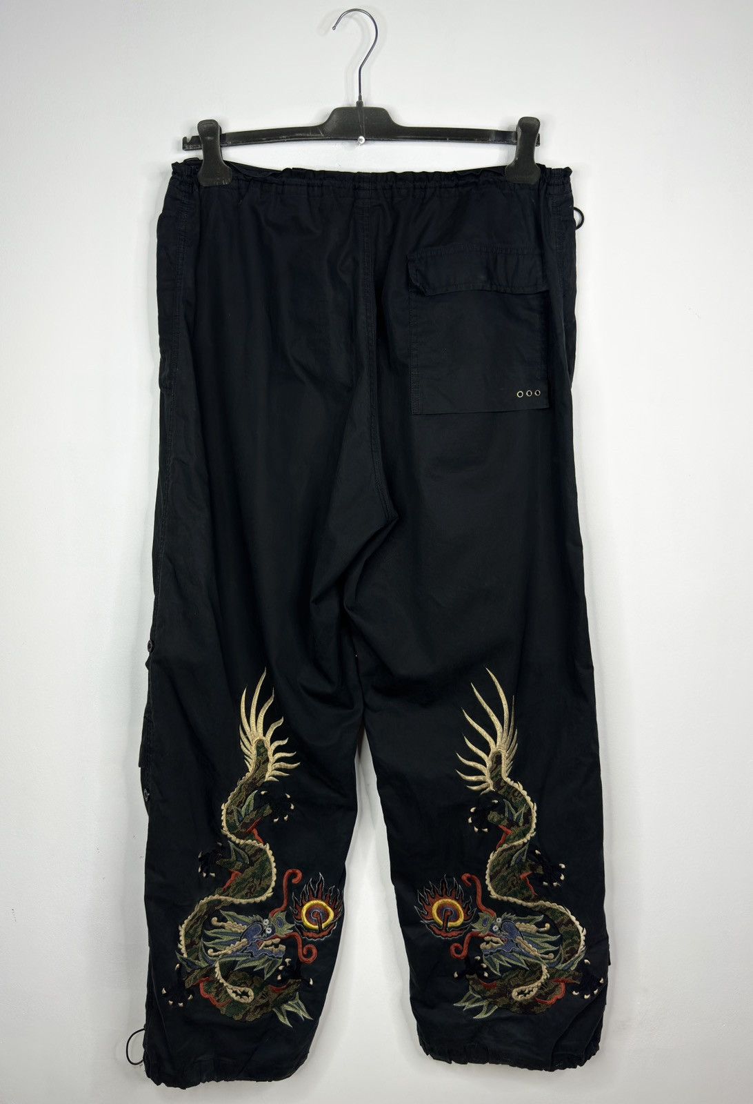 Maharishi Maharishi Combat Parachute Pants with Embroidered Dragons Size US 36 / EU 52 - 1 Thumbnail