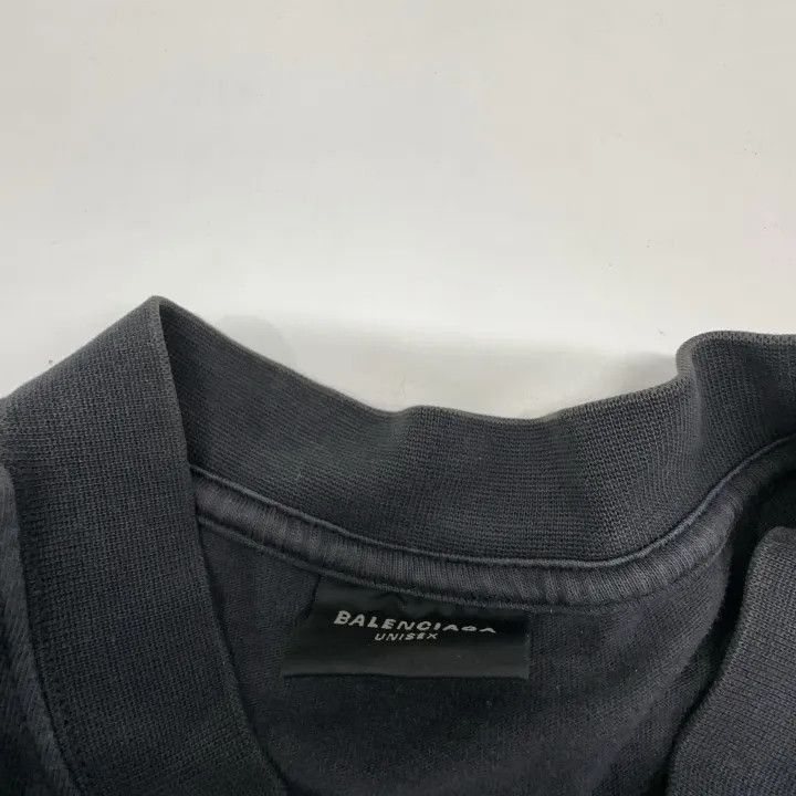 Balenciaga Balenciaga Balenciaga Gray Casual Short Sleeve TShirt -250 Size US XL / EU 56 / 4 - 4 Thumbnail
