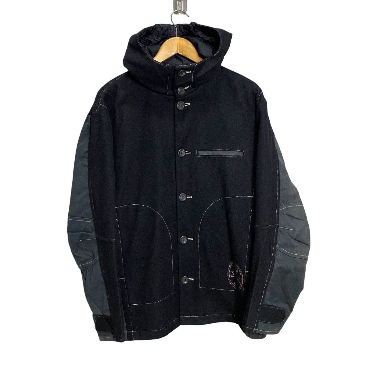 Jean Charles De Castelbajac Castelbajac hoodie button jacket Size US L / EU 52-54 / 3 - 1 Thumbnail