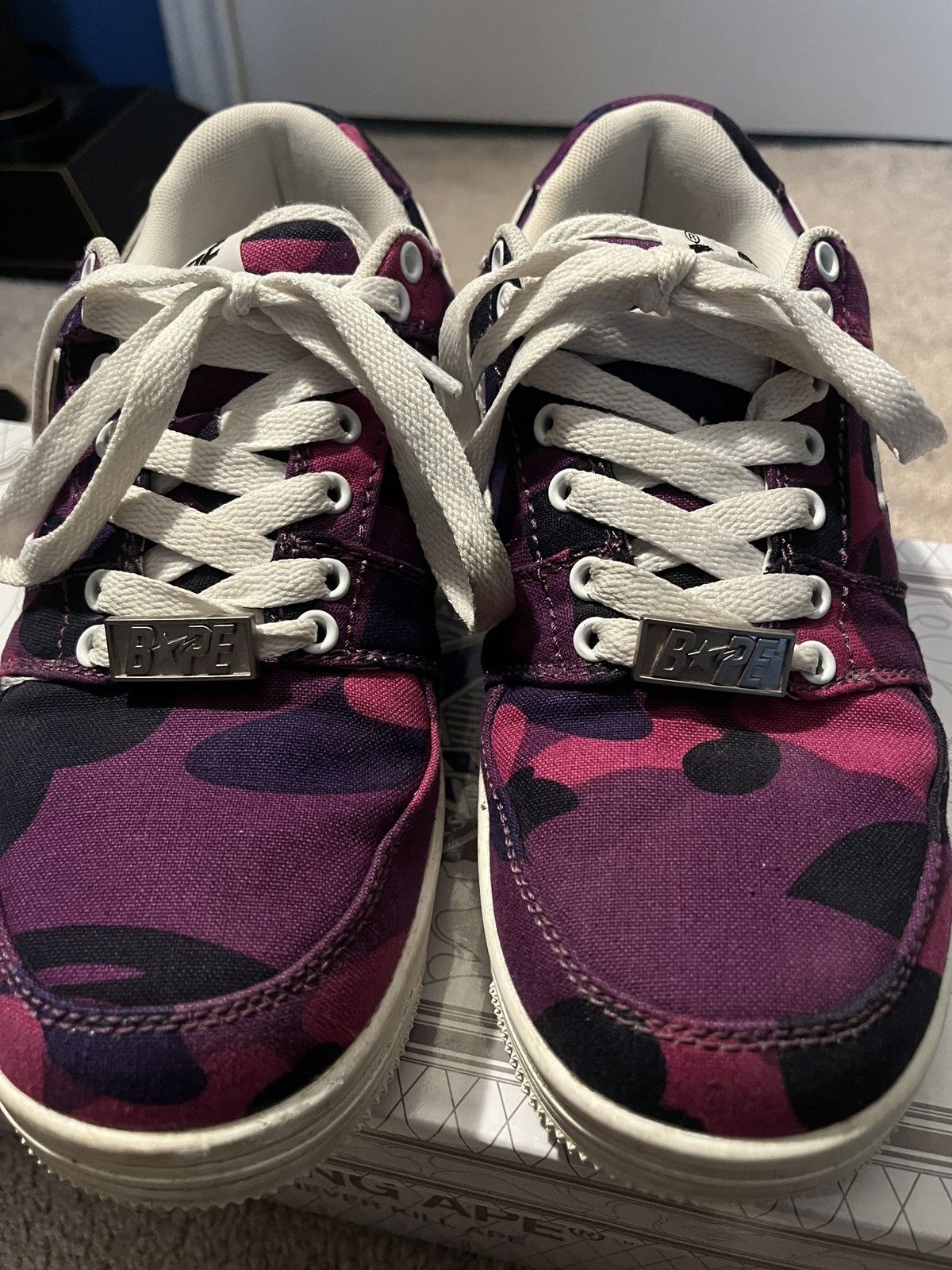 Bape Color Camo Bape Sta Low Size US 8 / EU 41 - 4 Thumbnail