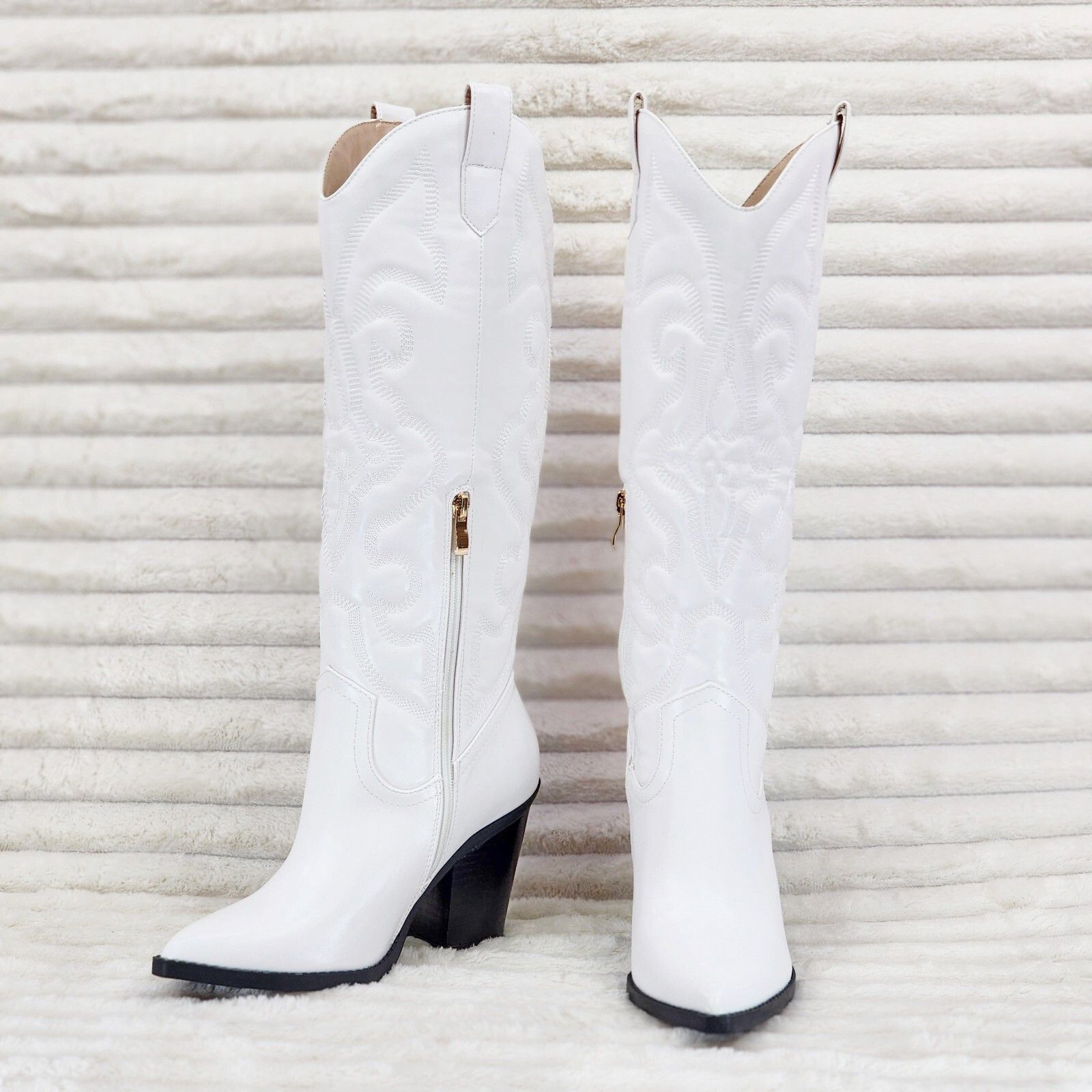 Other Electric Cowboy Faux Leather Matte Western Knee High Cowgirl Size US 10 / IT 40 - 6 Thumbnail
