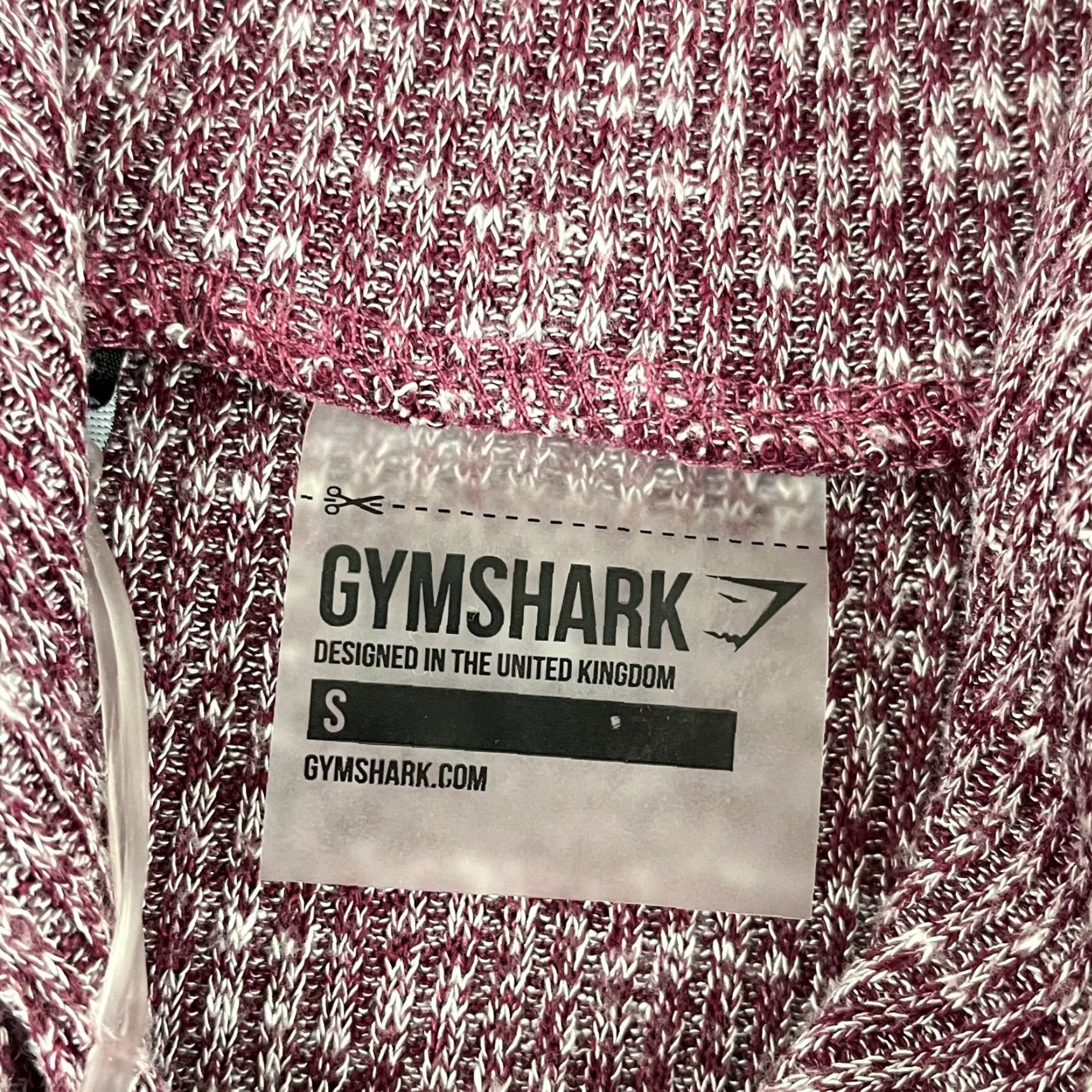 Gymshark Gymshark Hoodie Womens S Slounge Cropped Pullover Deep Plum Purple Solid Cropped Jacket Womens Sport Gym Yoga NEW Size S / US 4 / IT 40 - 5 Thumbnail