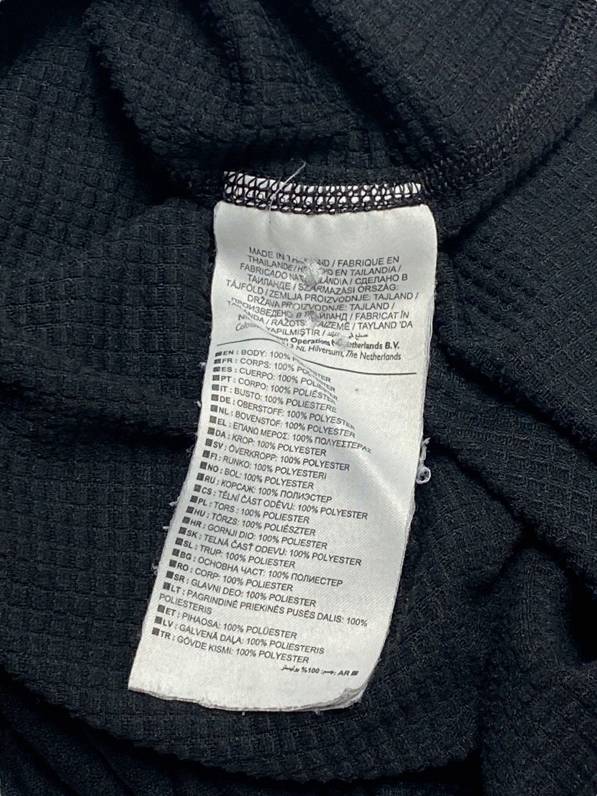 Nike 00s Vintage NIKE RUNNING 1/3 Zip Black Track Top Size US M / EU 48-50 / 2 - 6 Thumbnail