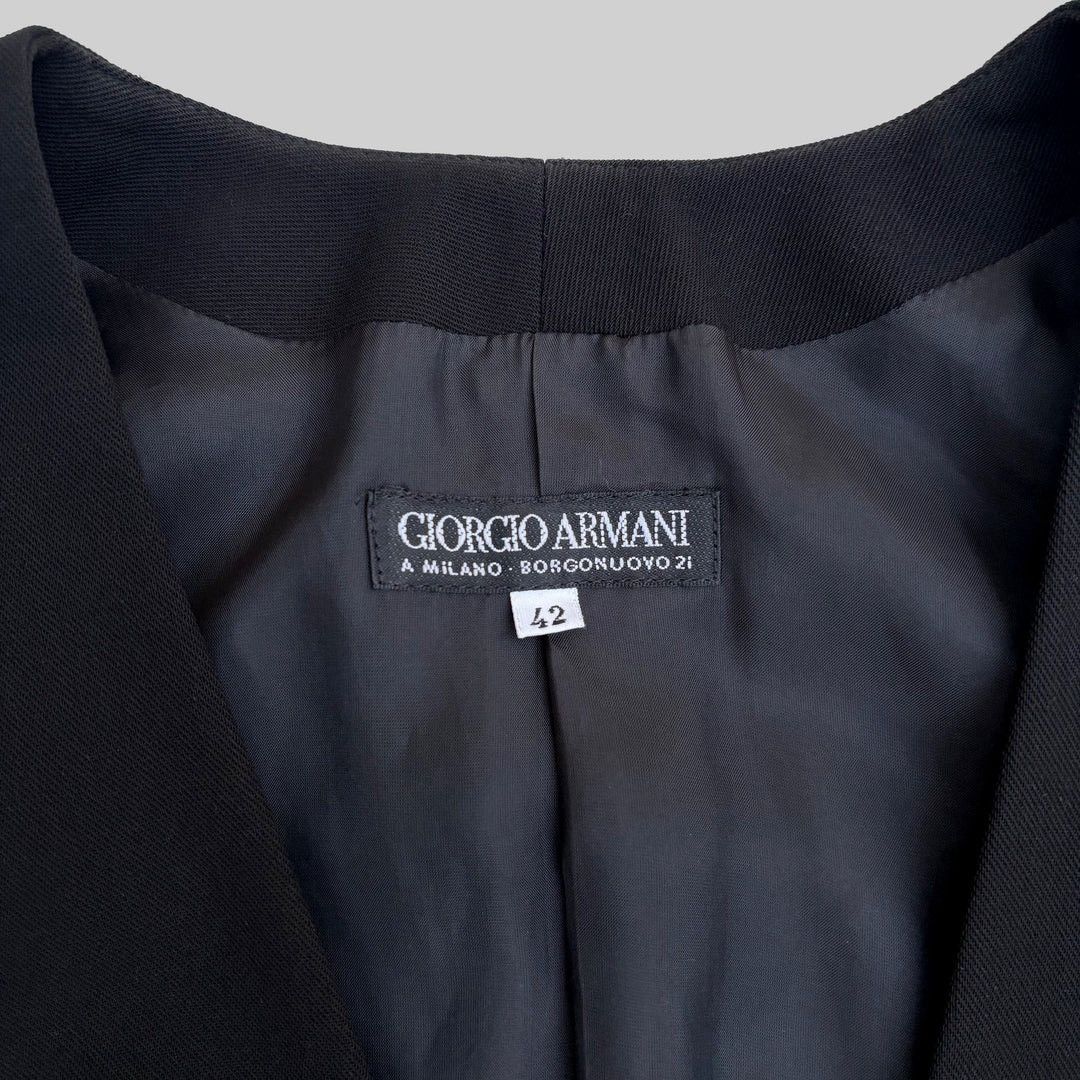 Giorgio Armani Giorgio Armani 1980 80s Vintage Designer Italy Made Blazer Size M / US 6-8 / IT 42-44 - 6 Thumbnail