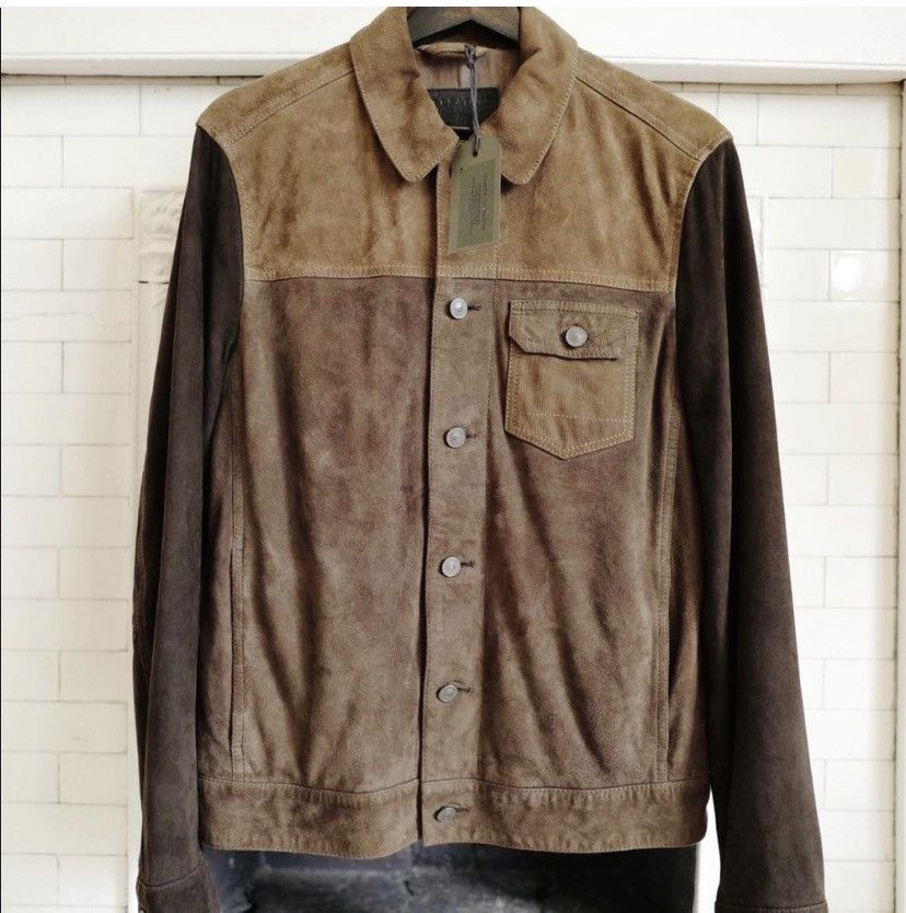 Allsaints Allsaints Dakota Suede Jacket Size US S / EU 44-46 / 1 - 5 Thumbnail