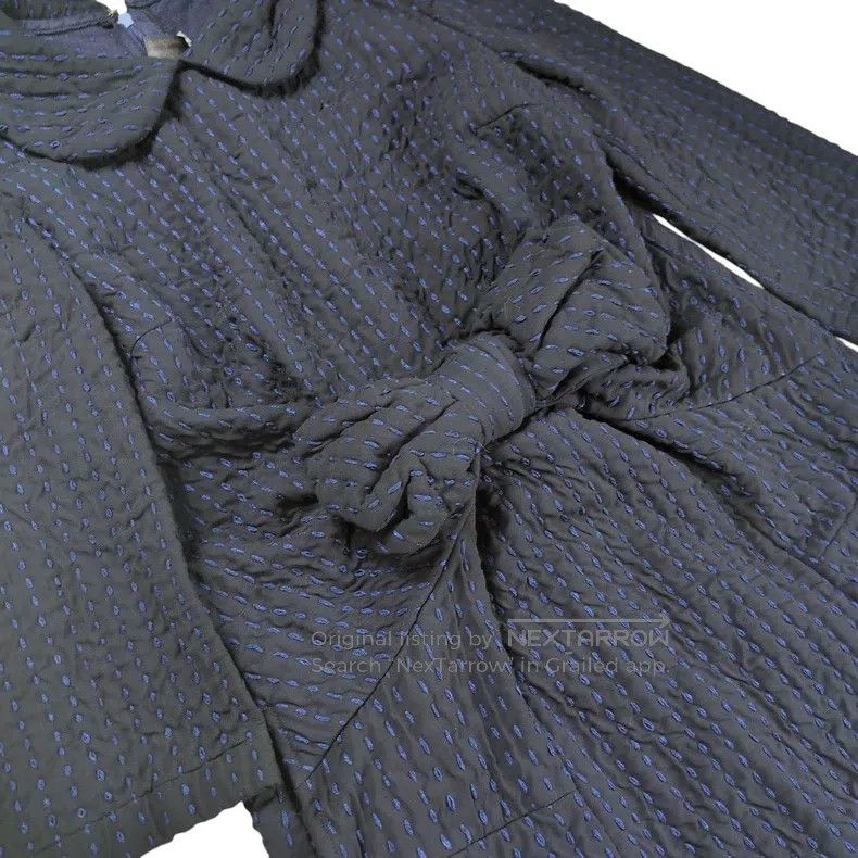 Comme des Garcons Comme Des Garcons Bow tie decorated round neck dress Size S / US 4 / IT 40 - 5 Thumbnail