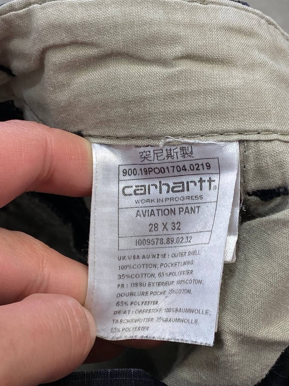 Carhartt Wip Vintage Carhartt WIP Aviation Cargo Pants Size US 28 / EU 44 - 15 Thumbnail