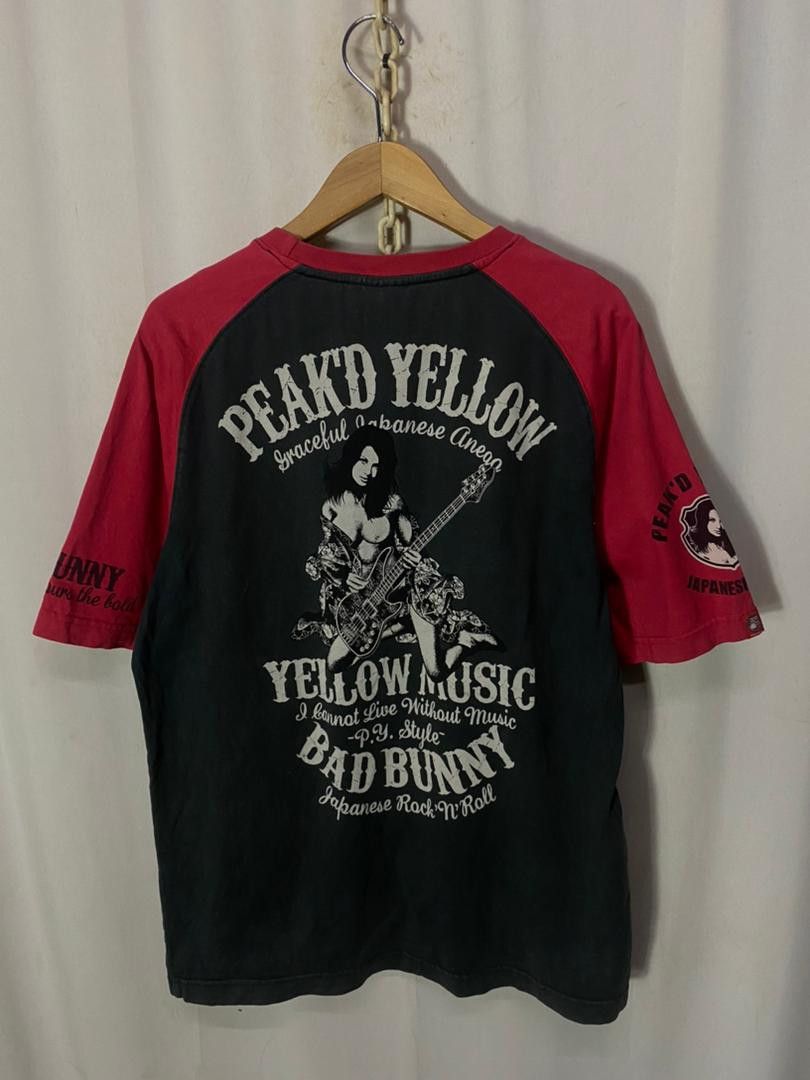 Tedman Peak’s yellow music art printed by Ted company Size US L / EU 52-54 / 3 - 15 Thumbnail