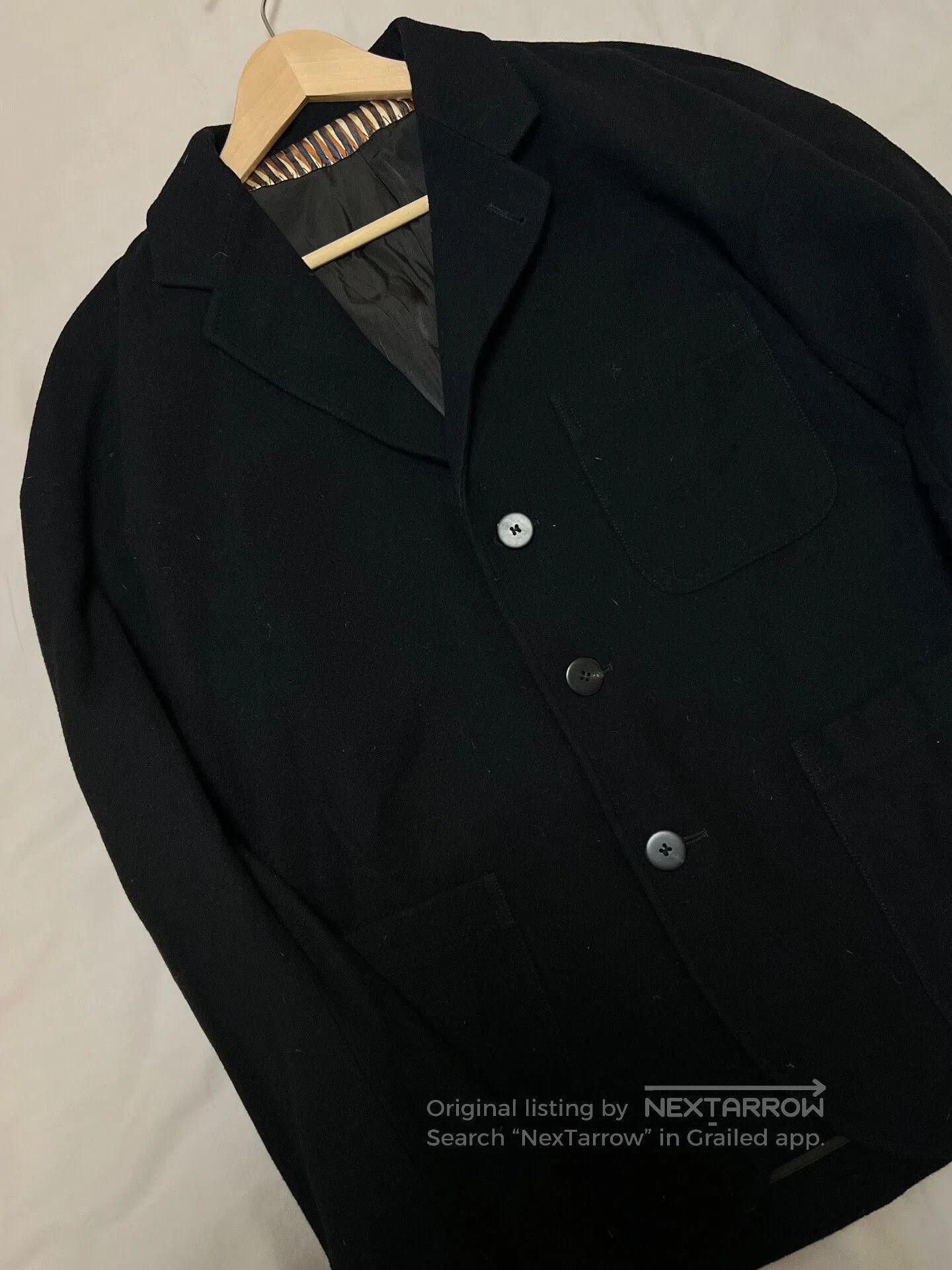 Visvim Visvim 21AW Falkland Black Wool Blazer. Size M / US 6-8 / IT 42-44 - 4 Thumbnail