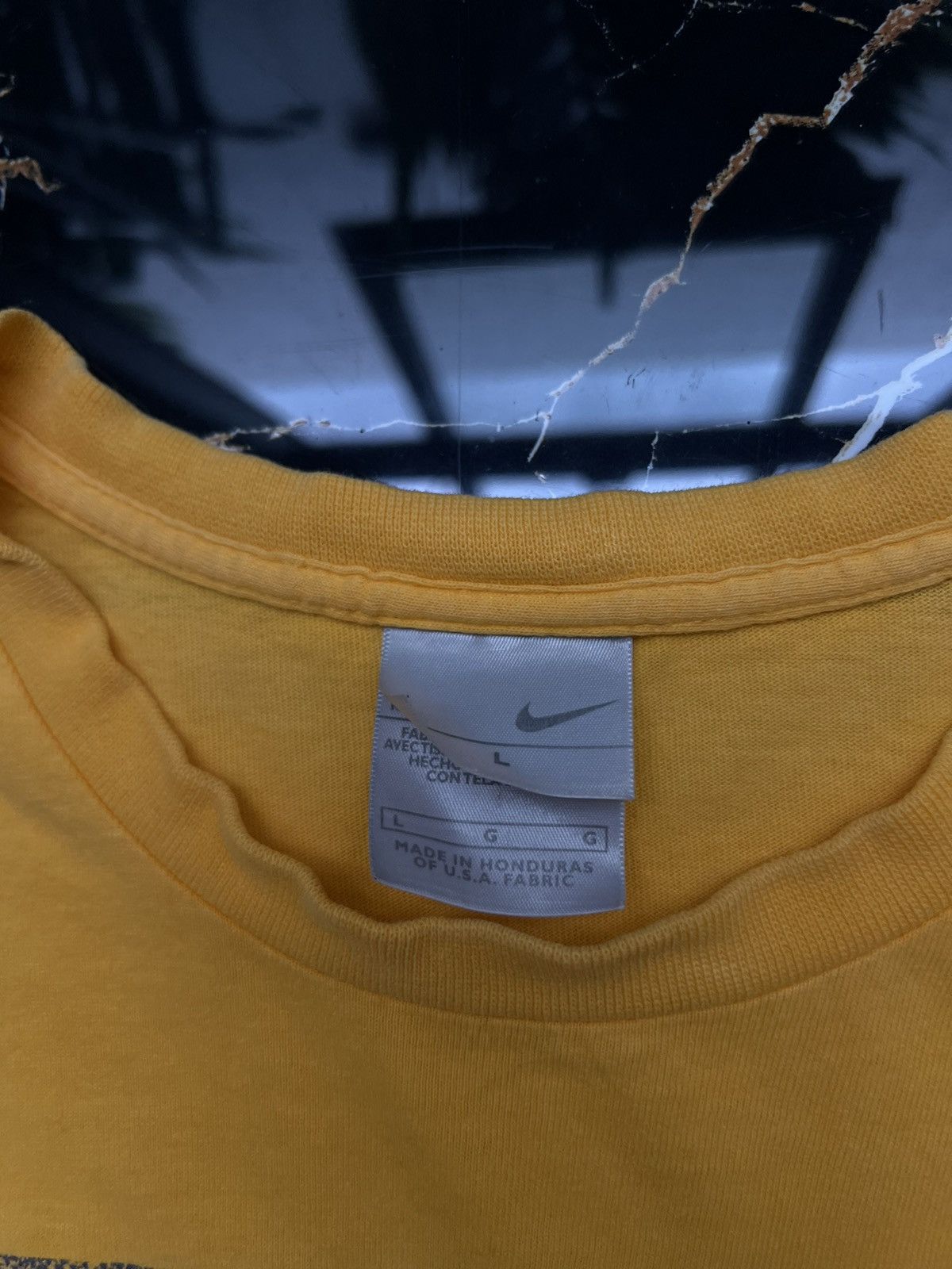 Nike × Vintage 90’s NIKE RECORD BREAKERS BIG LOGO SWOOSH Y2K TEE RETRO RARE Size US L / EU 52-54 / 3 - 4 Thumbnail